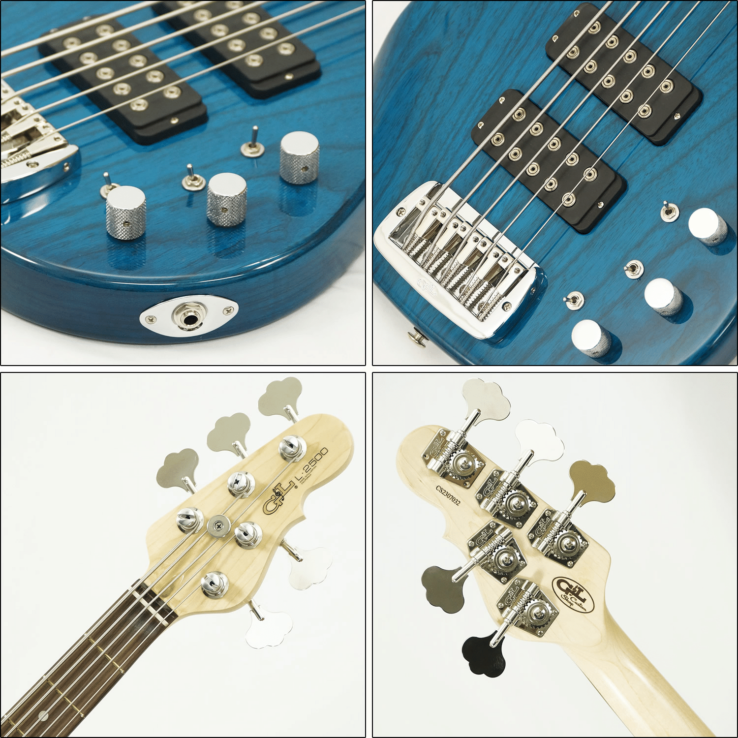 G&L祭り！USAカスタムショップ製の極上5弦ベース「L-2500