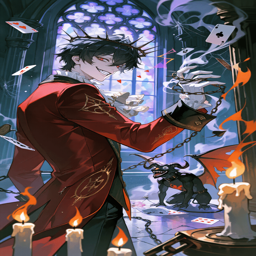 悪戯者ジャックとカブのランタン｜AIイラスト｜芽乃葉✨️AIといっしょ