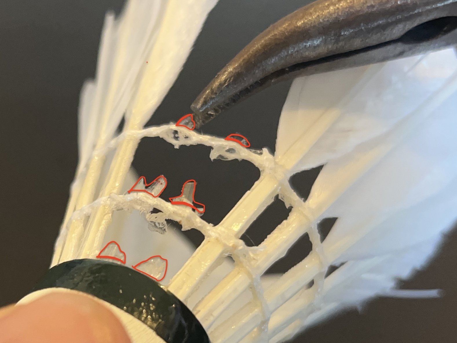 🏸 シャトル修復マニュアル―初級編ー｜ShuttRe: シャトル修復屋さん