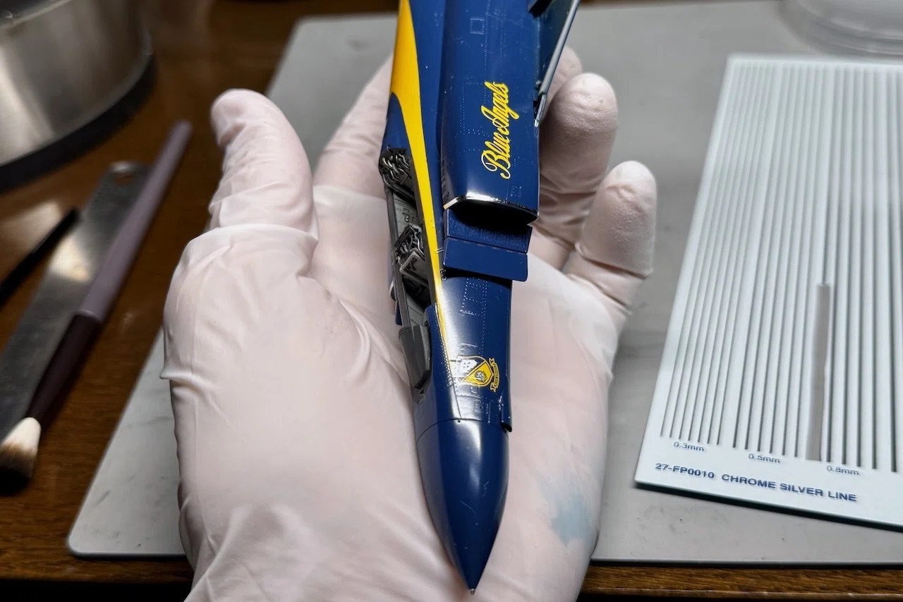 Building the Blue Angels Phantom - 10｜模型つれづれ／上村アキヒロ