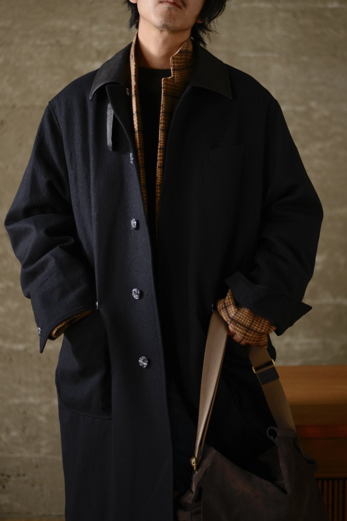 数年前に購入したコートです　多少の経年劣化があるかも知れません　値下げ 答え合わせをしよう。｜takuro yamashita