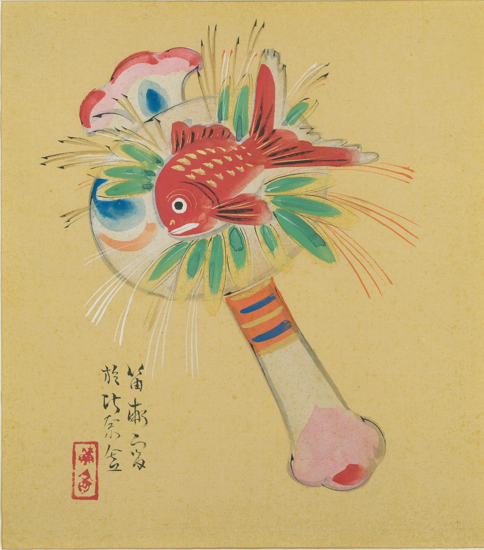 作品一覧】西沢笛畝《十二ヶ月図〔人形十二題〕》｜講談社野間記念館