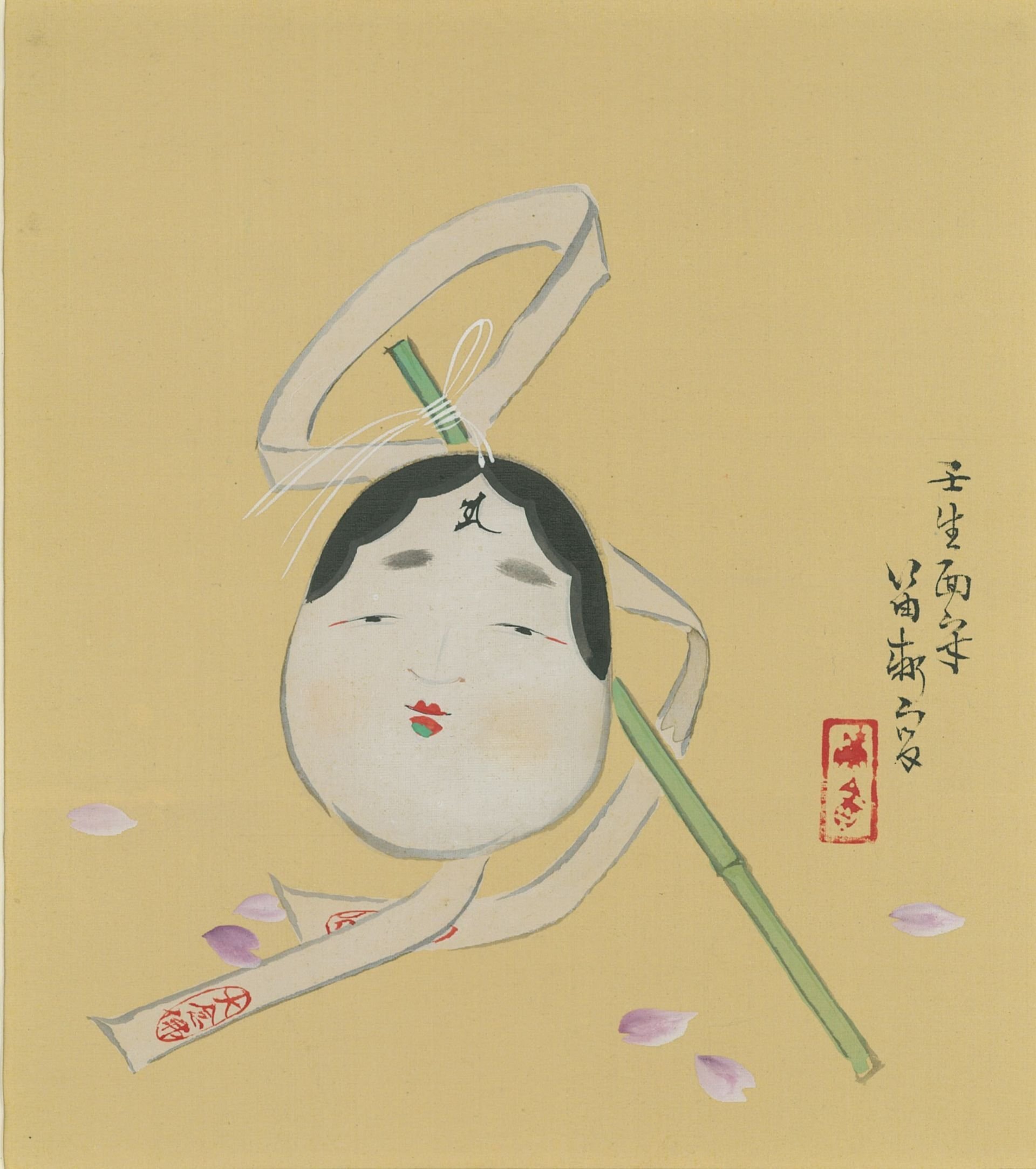 作品一覧】西沢笛畝《十二ヶ月図〔人形十二題〕》｜講談社野間記念館