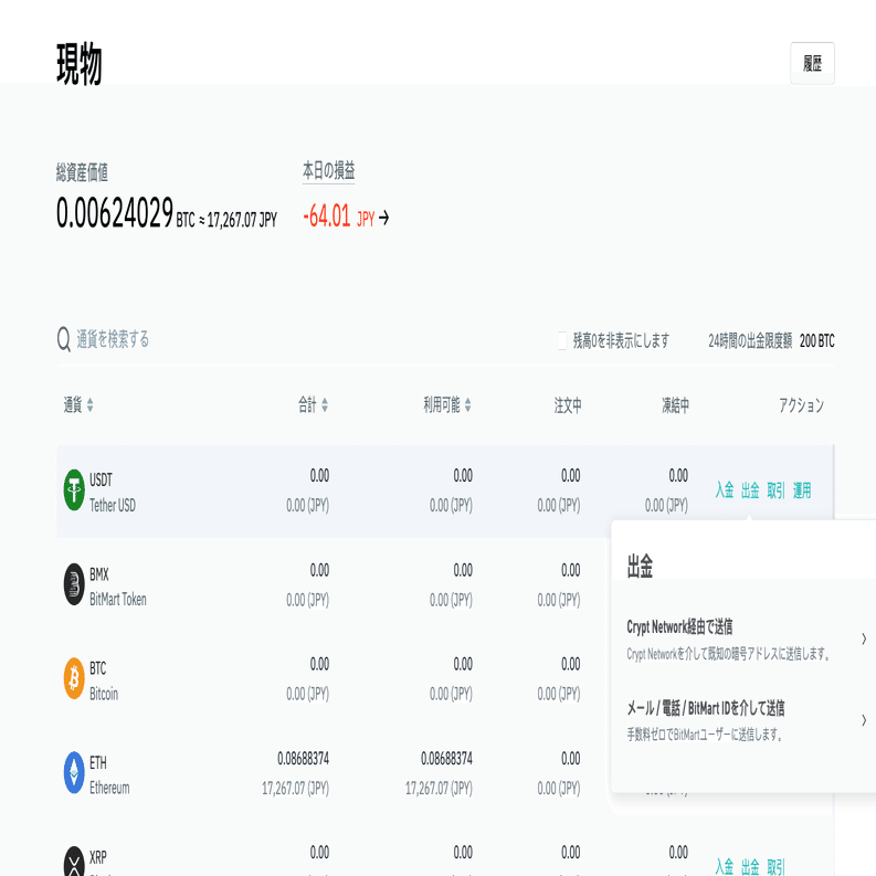 初心者向け】BitMartで始める暗号資産取引ガイド：入金・出金・振替の基本を徹底解説！｜BitMart ビットマート