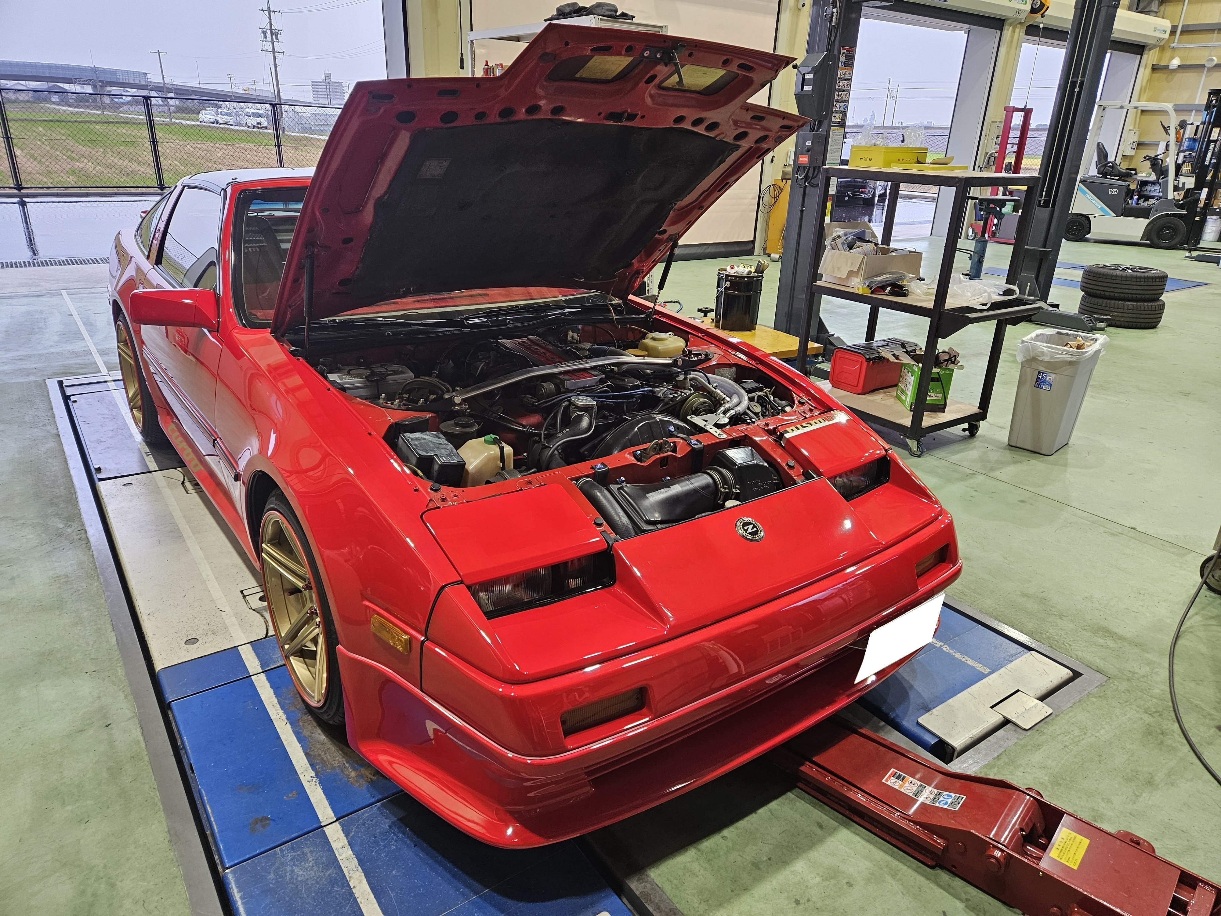 10年近くのお付き合いになるZ31 フェアレディZとそのオーナー。今回も