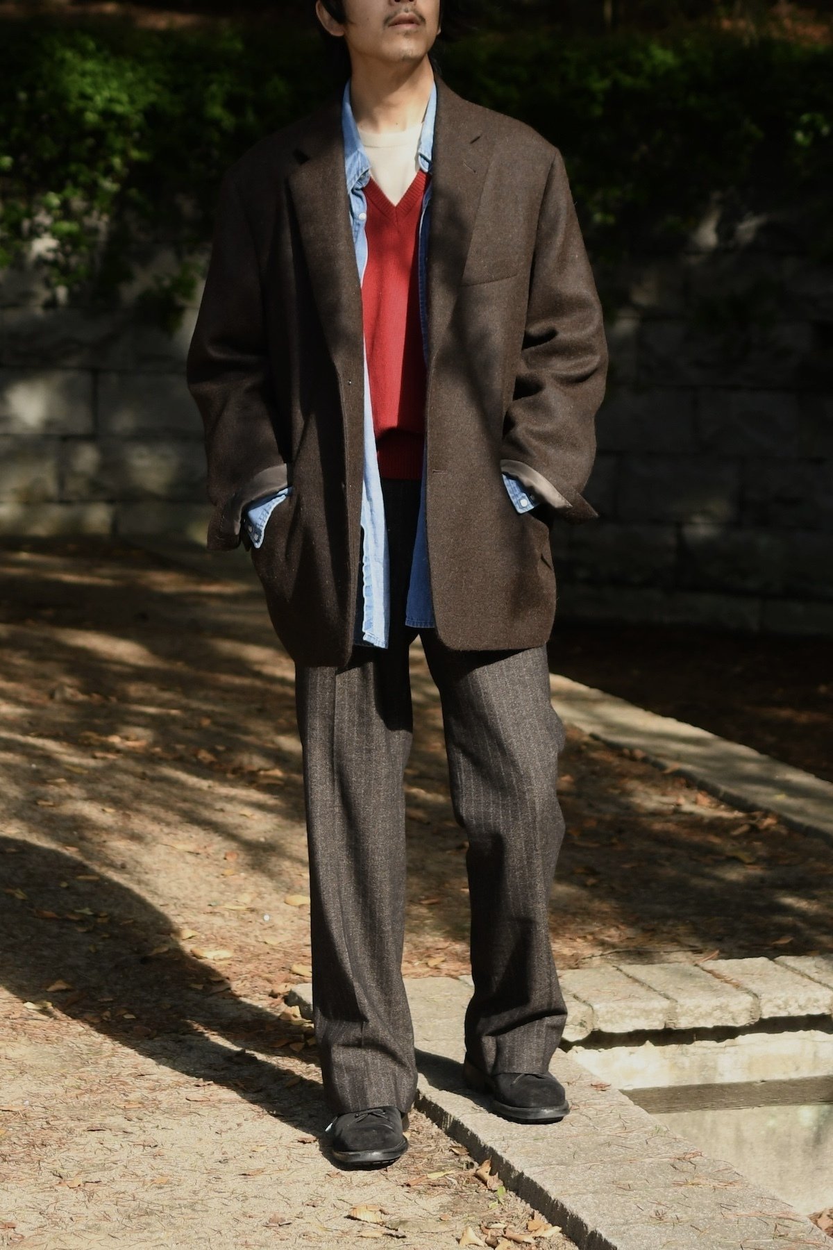 ANTOS. ジャケット　ビッグブレザー　nariwai tatazumai 受け継がれる美意識。/ ANTOS exclusive for tatazumaiizumai｜takuro