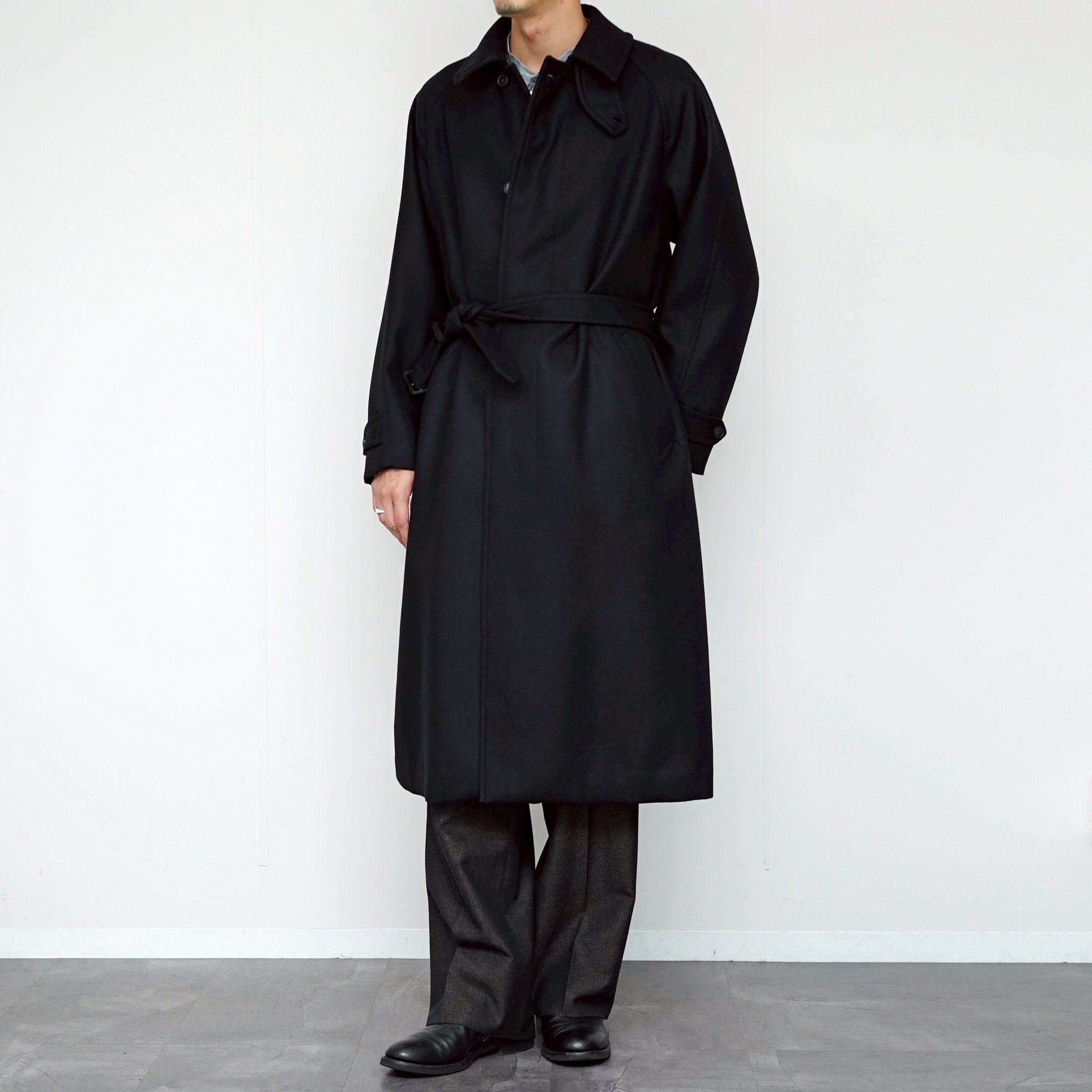 本日発売 ！【YLEVE】SUPER100'S WOOL MELTON COAT。日常に寄り添う