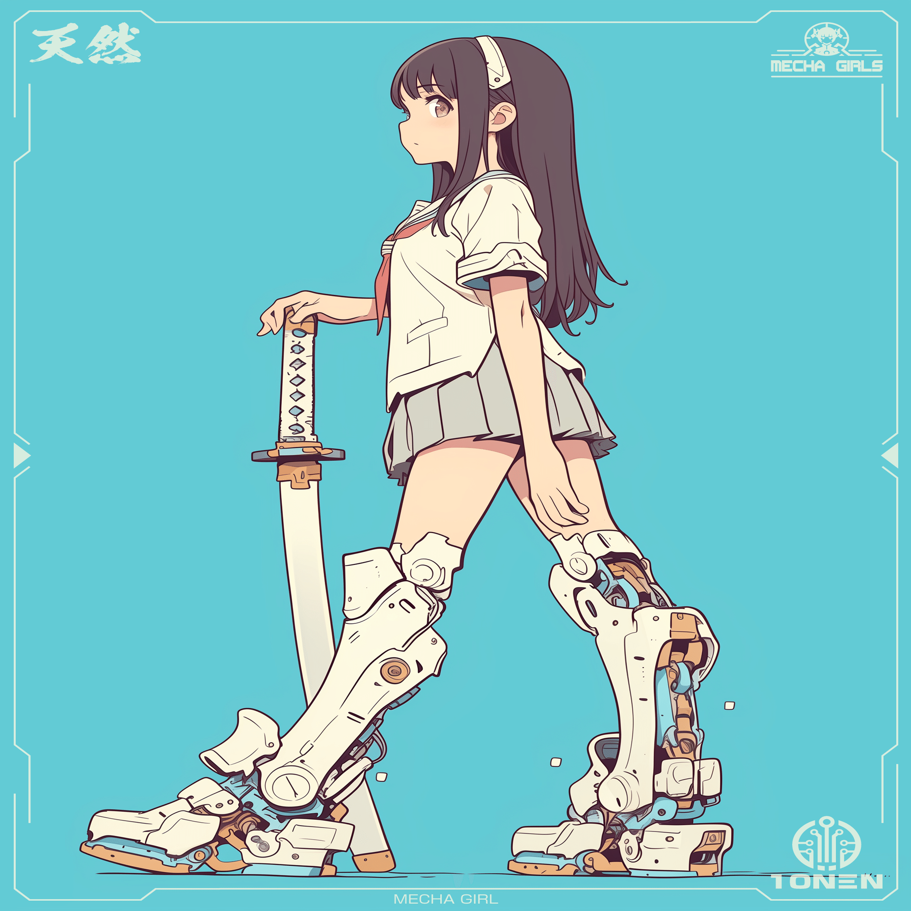 X：てんねんの10月のアナリティクス（2025年11月1日のAIイラスト