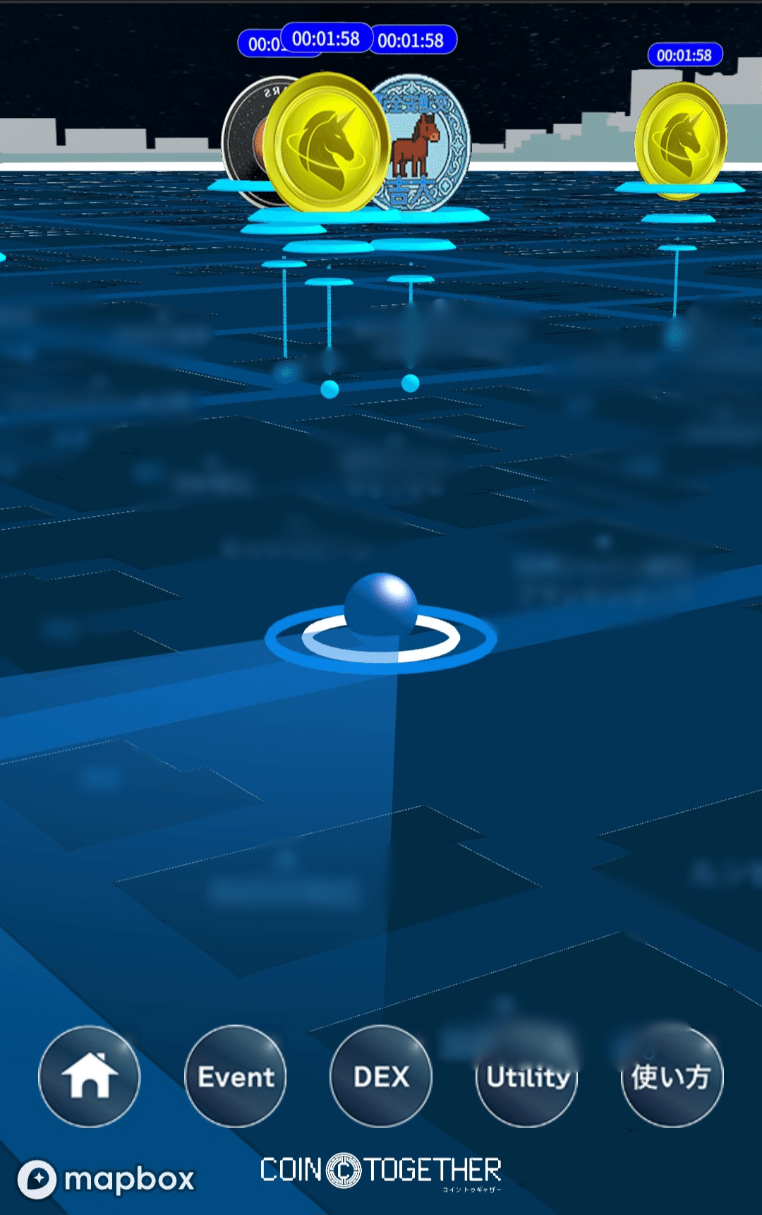 COIN TOGETHER MAPで遊ぼう！｜COINTOGETHER by ZEXAVERSE