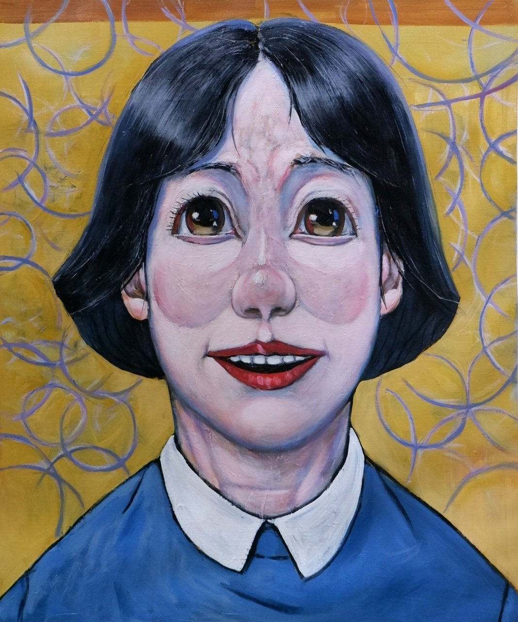 kazuo Adamski oil on canvas F20 