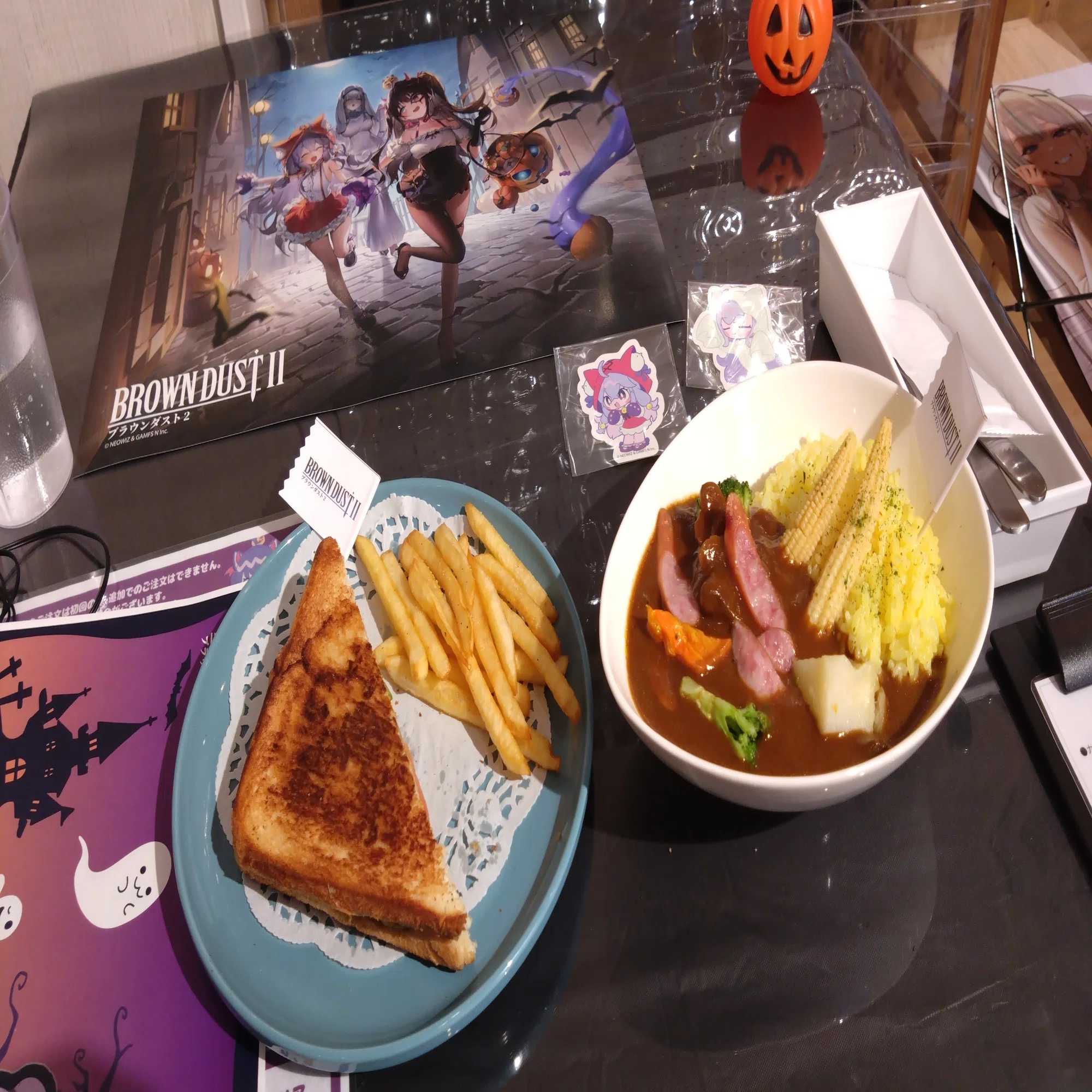 ブラウンダスト2のコラボカフェ行ってきた｜[万頼社]兎子 -toutu-