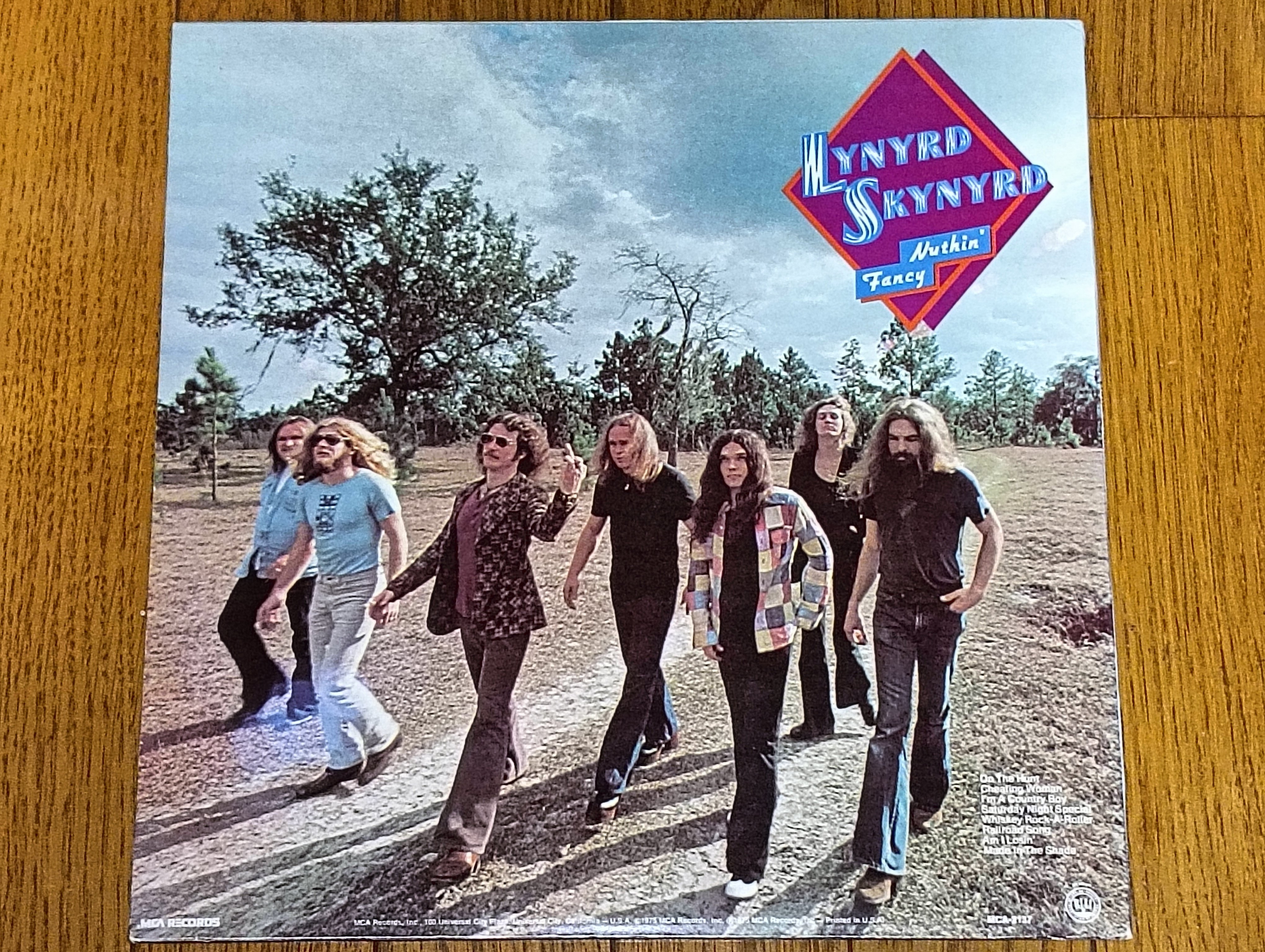 Nuthin' Fancy】(1975) Lynyrd Skynyrd ハードロック色を強めた