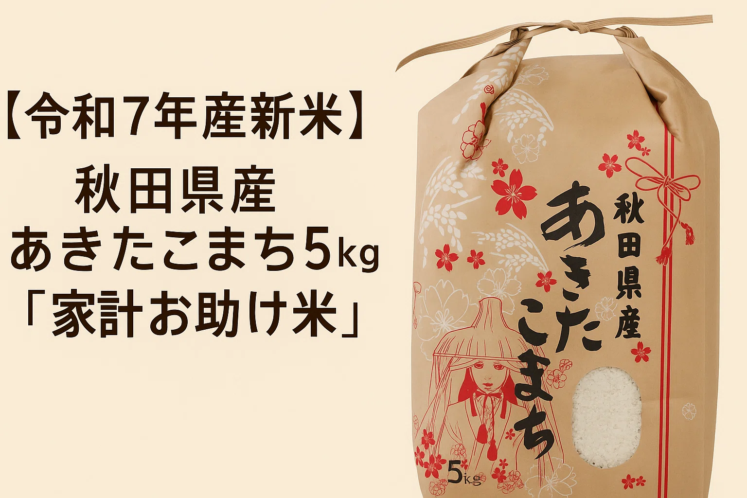 令和7年産｜秋田県産あきたこまち受注精米の真価｜品質を追求する方の