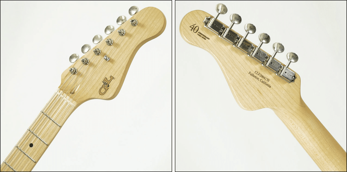 G&L祭り！現在では入手困難な40周年記念限定モデル「S-500」が