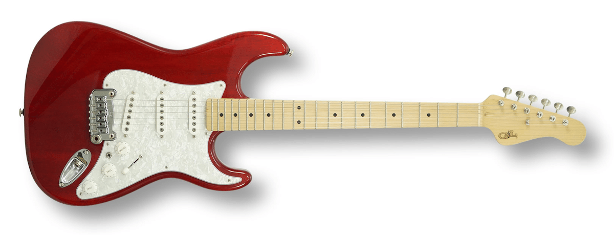 超美品　G&L USA S-500 Ruby Red llic 2023 G&L - S-500 - Ruby Red Metallic