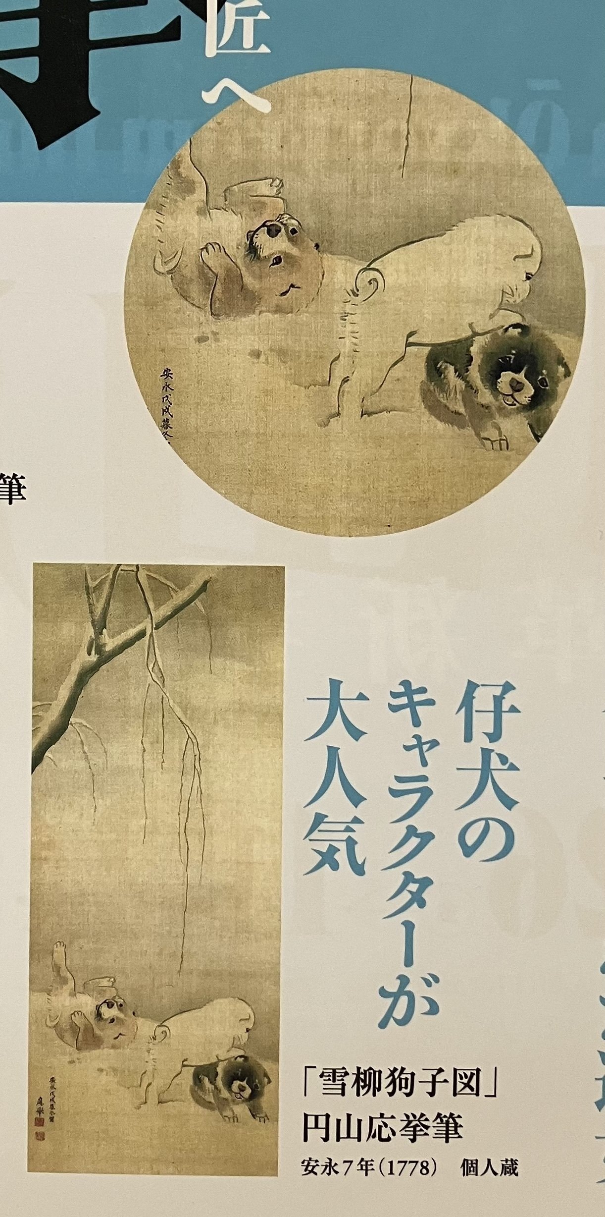 美術展】円山応挙―革新者から巨匠へ/三井記念美術館（東京都中央区）｜らら