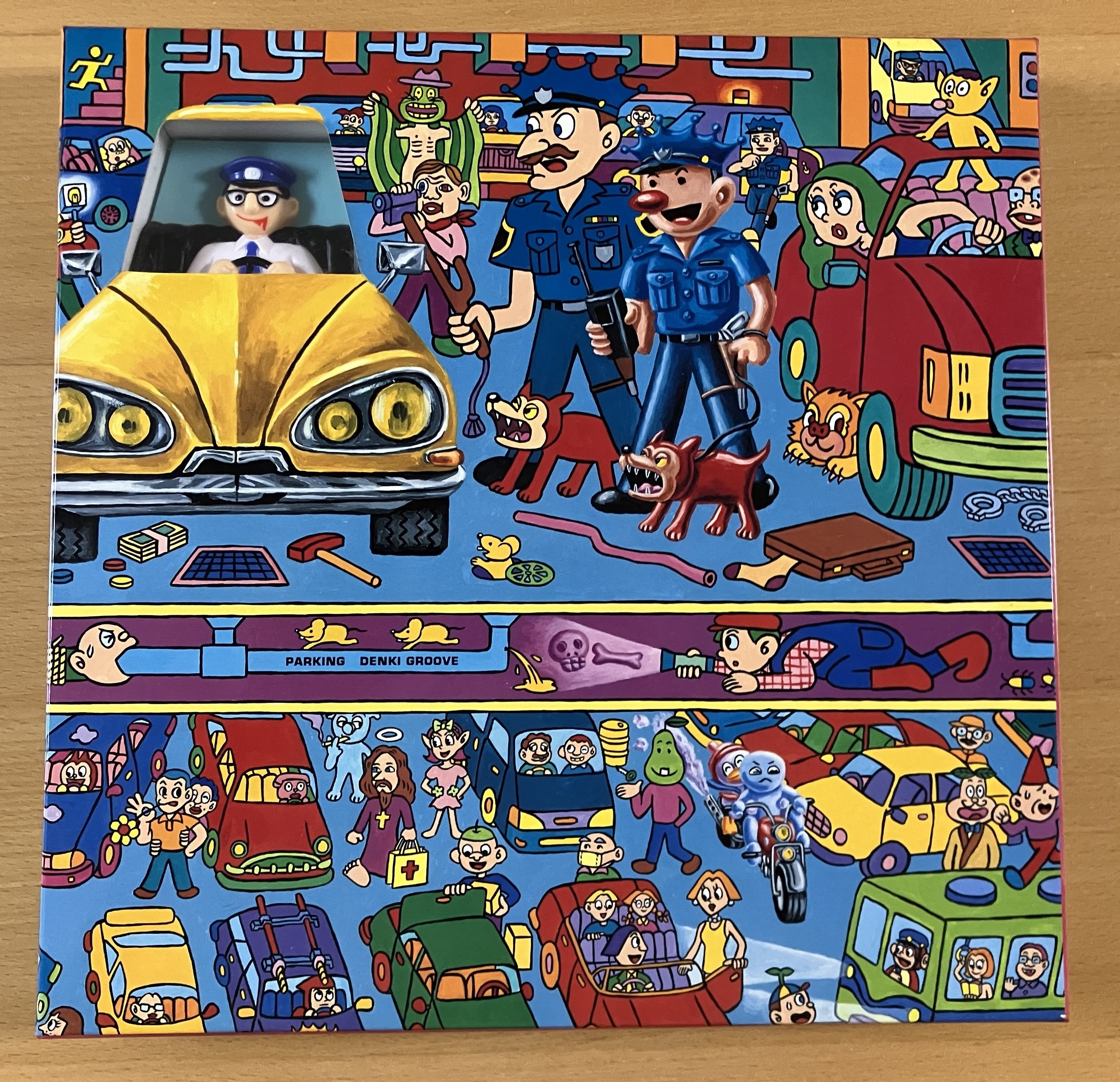 【直筆サイン入り】 電気グルーヴ レコードバッグ 石野卓球 ピエール瀧 砂原良徳 直筆サイン入り】 電気グルーヴ レコードバッグ 石野卓球 ピエール瀧