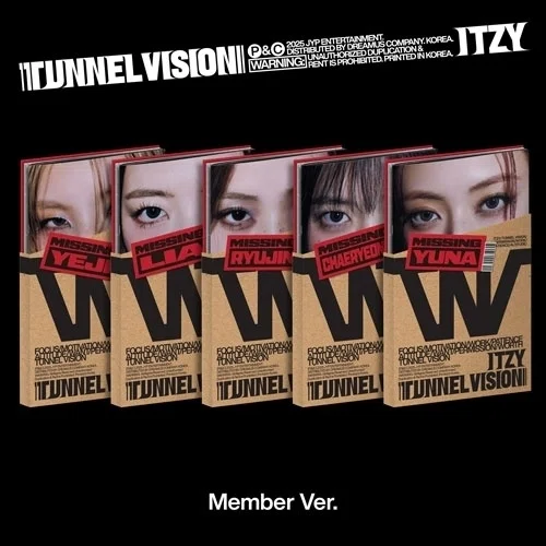ファン必見！】ITZY『TUNNEL VISION』アルバム形態まとめ💖｜トレ