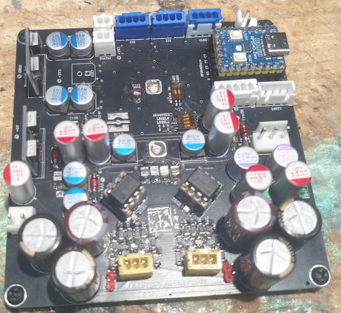 AK4191EQ&AK4499EXEQ_MonoDAC_V2510作成記 其乃壱｜降霜＠burnout