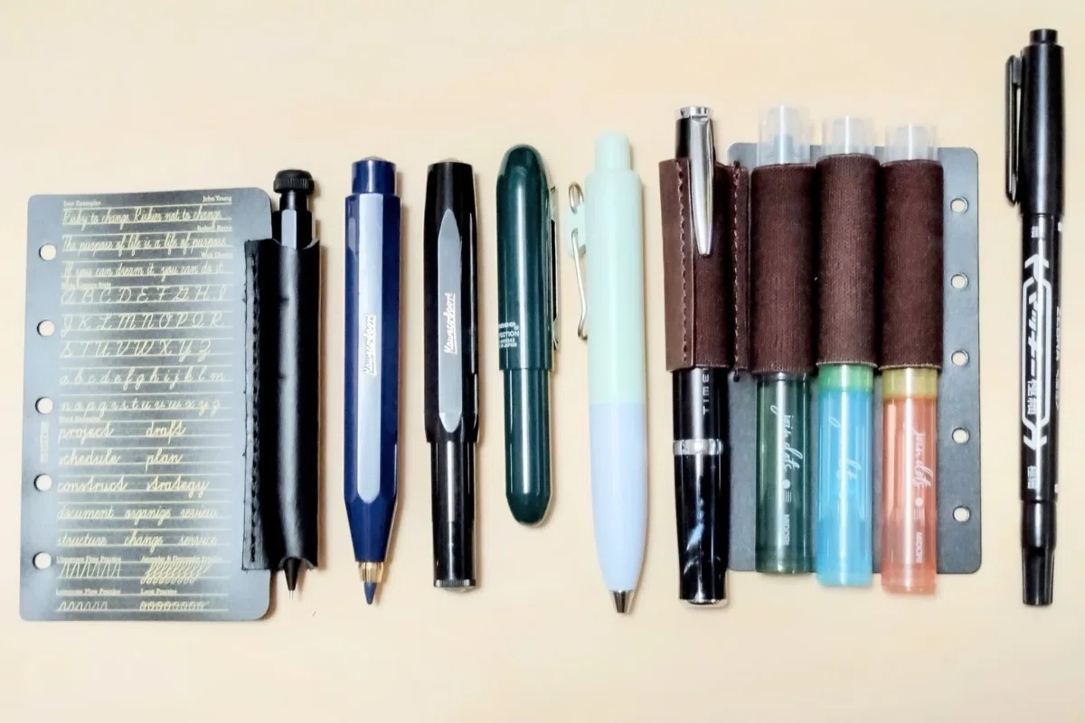 🖊M5手帳に合わせる【筆記具】考察🖋｜ずØ。│気づいたら替芯を比較し