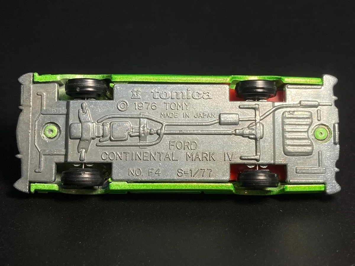 これぞ昭和のアメ車」──トミカNo.F4 フォード・コンチネンタル 
