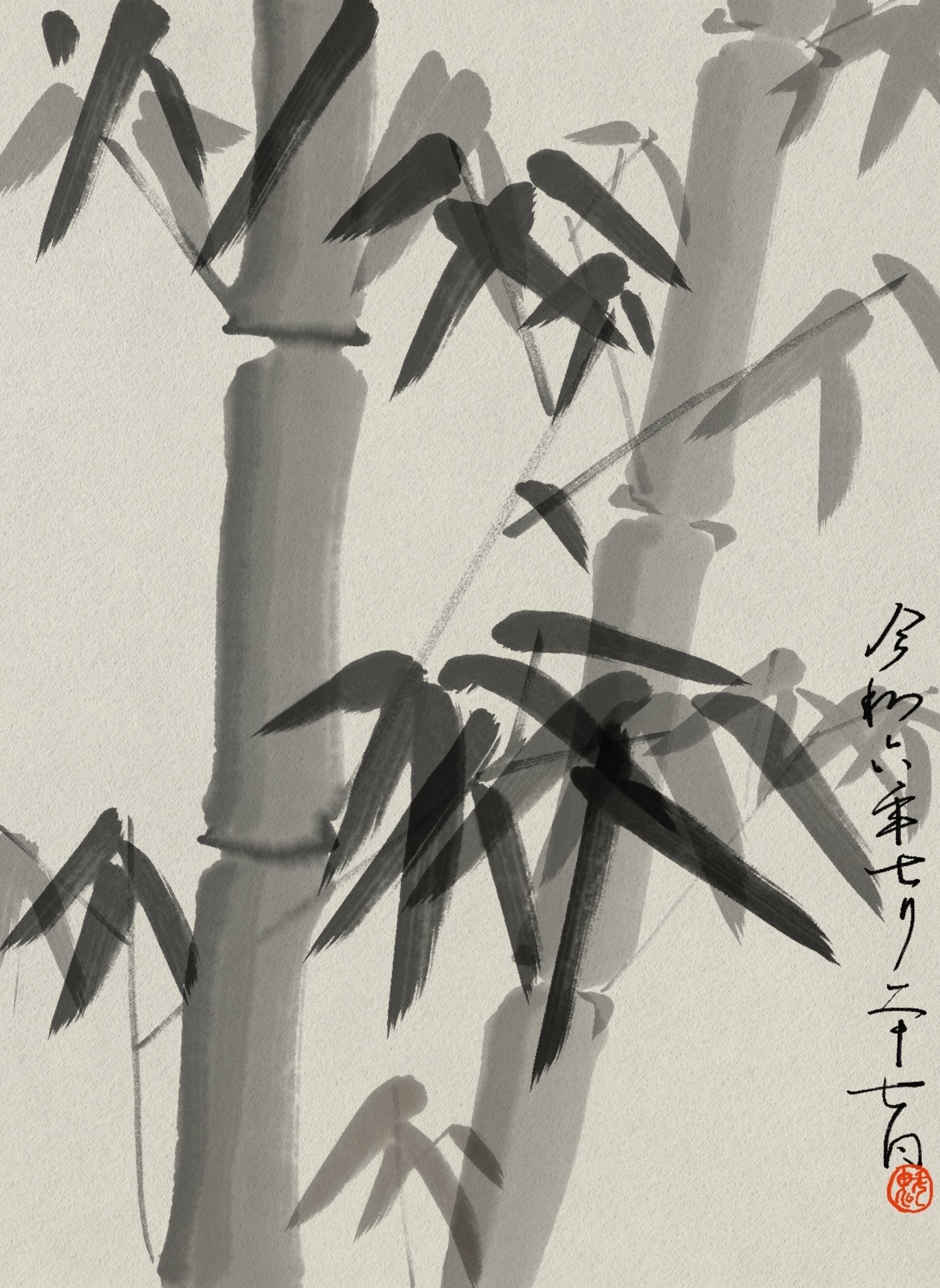 デジタルで安く水墨画を始めよう！｜さきがけ