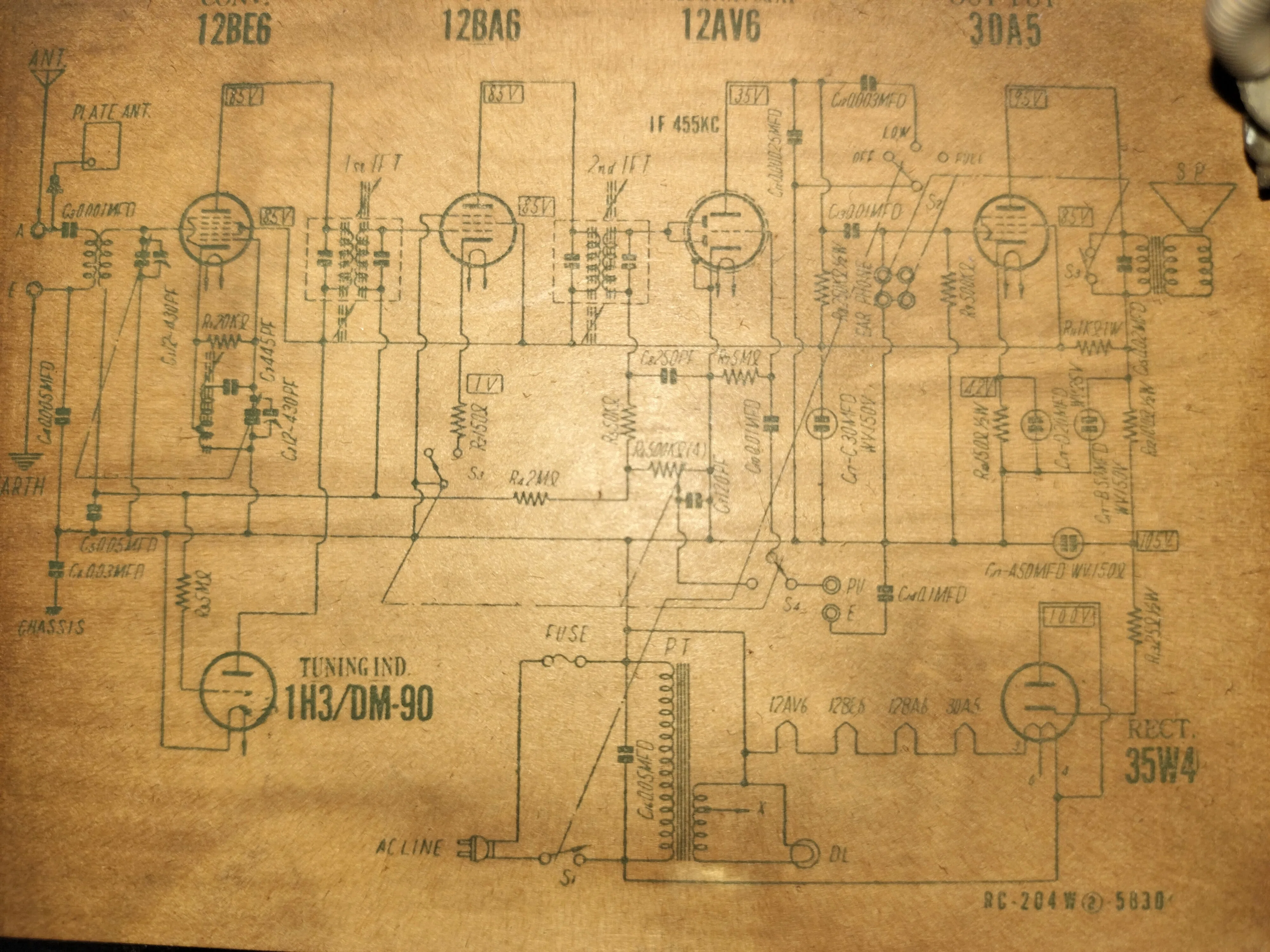 National 新空間ラジオ　MODEL UM-385 National 新空間ラジオ MODEL UM-385 ナショナル UM-385 その1