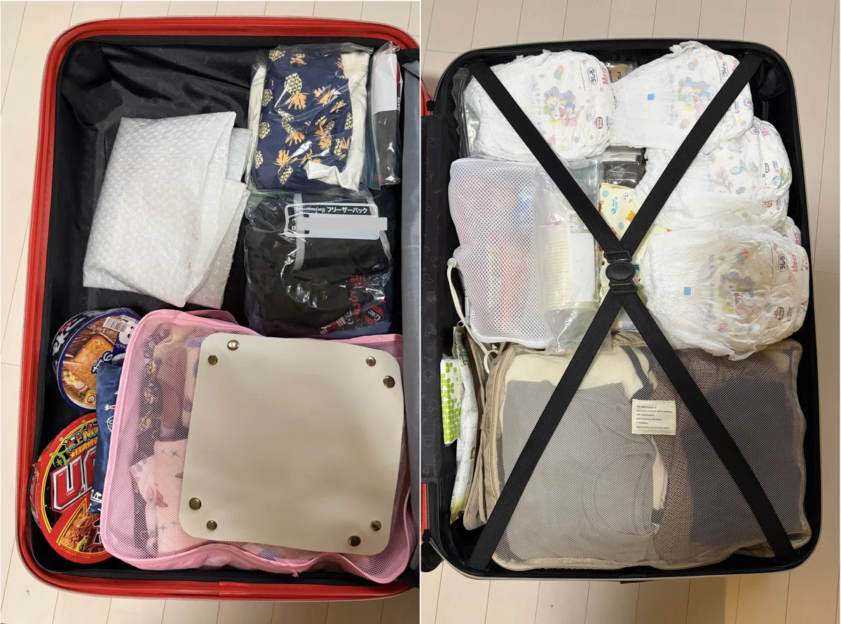 [Traveling with Kids] 2 Days 1 Night in Osaka | '5-Minute Packing' with ...