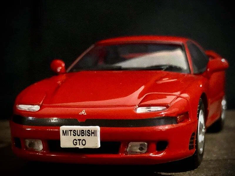 1/43 国産名車コレクション　三菱　GTO　1990 アシェット 1/43 三菱 GTO (1990)｜てOのミニカー日記。