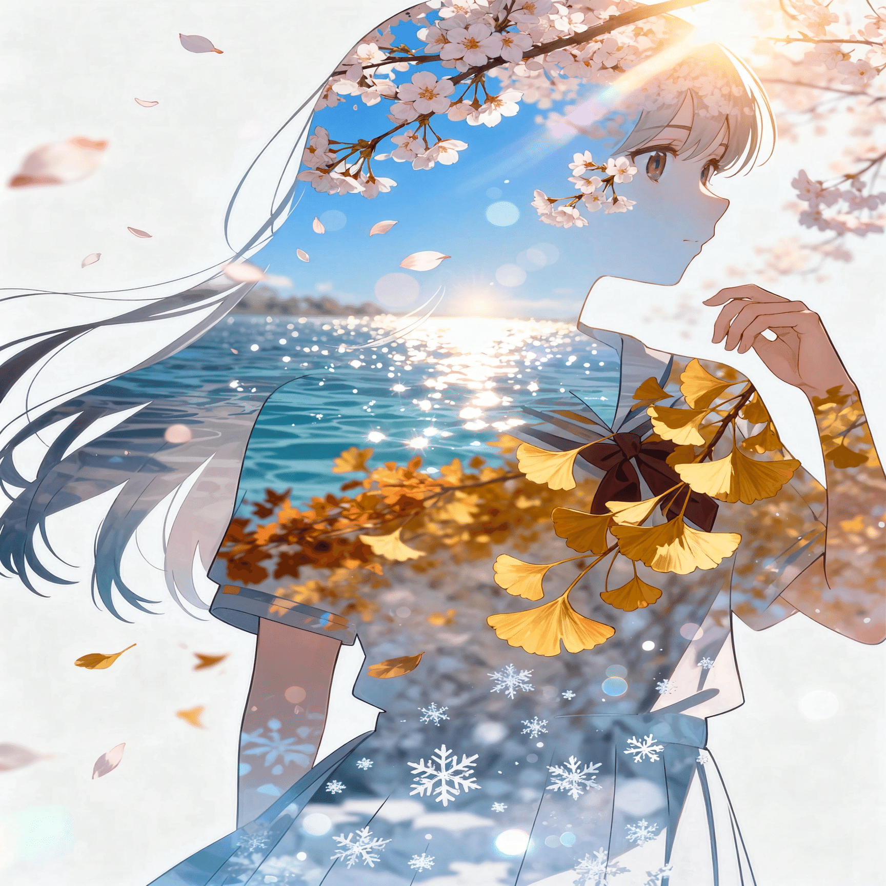 X：てんねんの10月のアナリティクス（2025年11月1日のAIイラスト