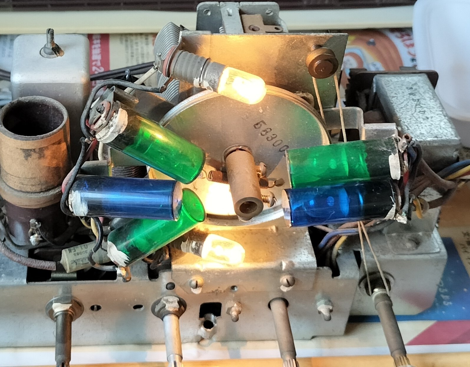 東芝 真空管ラジオ ウグイスDS6UE-414（整備品） 東芝 真空管ラジオ ウグイスDS6UE-414（整備品）