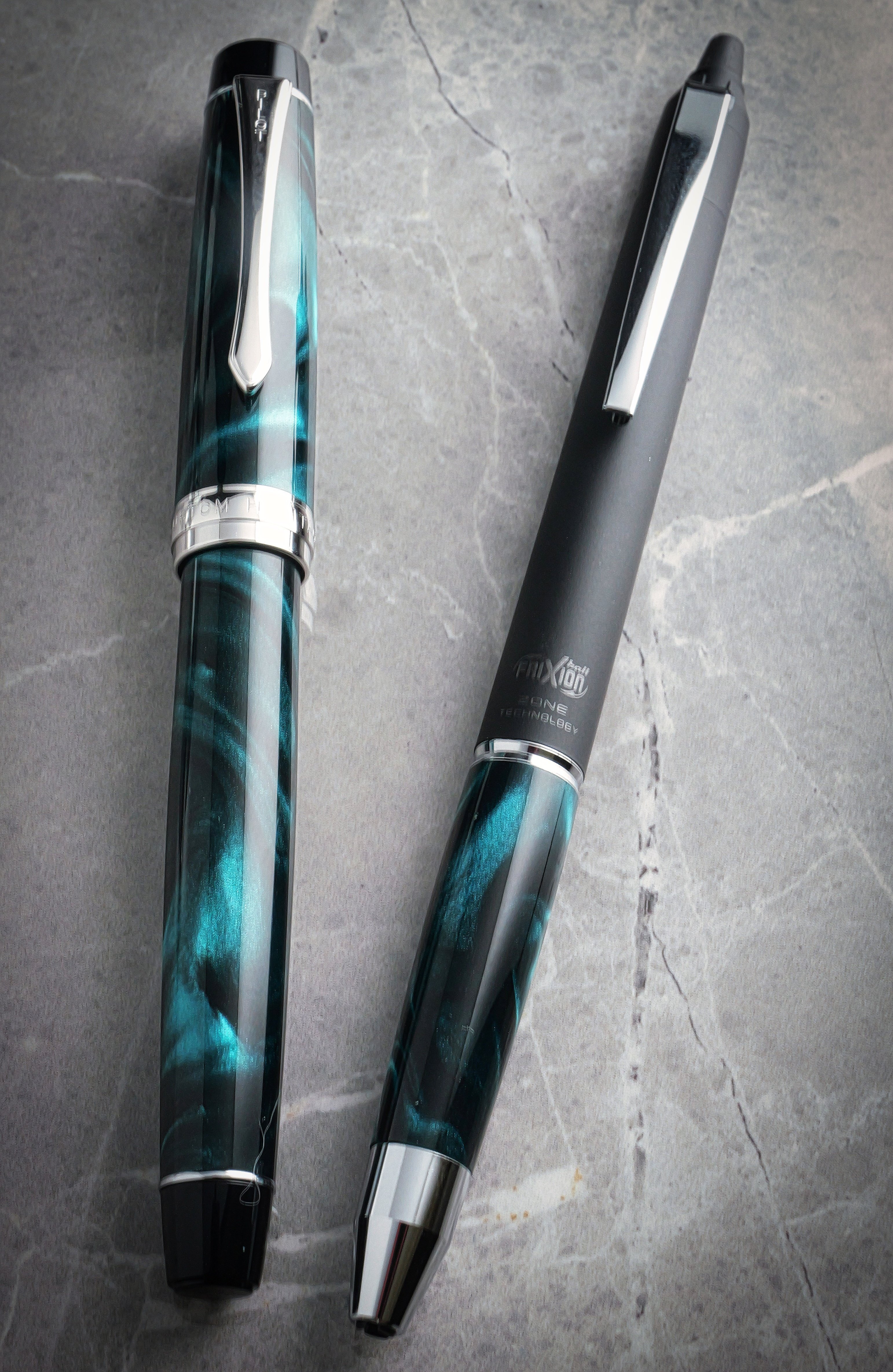 心に潜む蒼の銀河：PILOT CUSTOM HERITAGE SE Marble Green｜Hideo