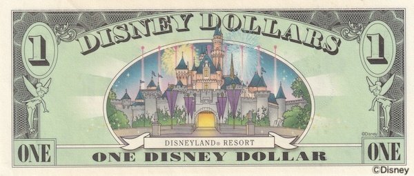 初めてのDダラー】 2003年版ディズニーダラーの紙幣を徹底紹介