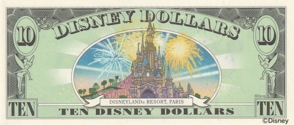 初めてのDダラー】 2003年版ディズニーダラーの紙幣を徹底紹介
