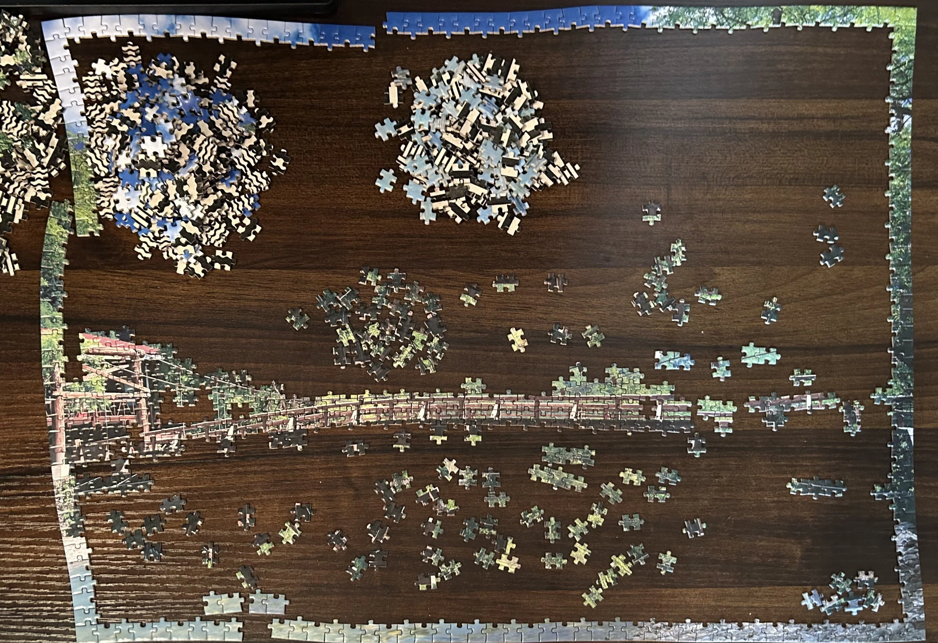 2000ピースパズルに50時間かかった｜ひょん