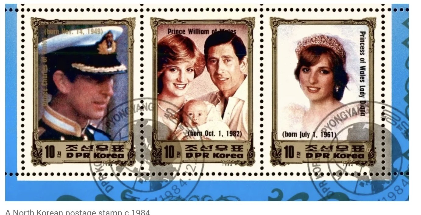 ダイアナ妃の結婚を祝った世界で最も意外な人物と世界で最もレアな切手