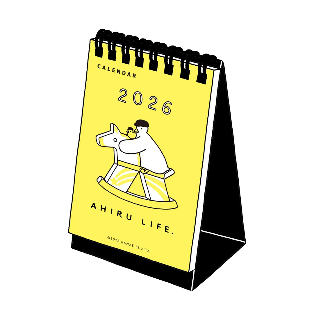 2026年卓上カレンダー☆オンライン販売開始しました!|AHIRU LIFE. アヒルライフ