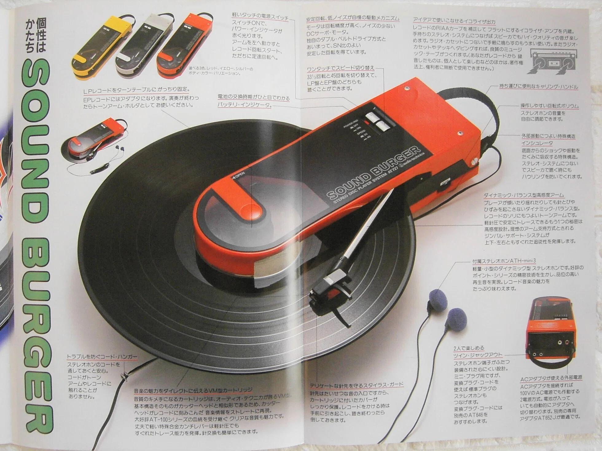 Showa Era Portable Record Players｜昭和レトログラフィティ