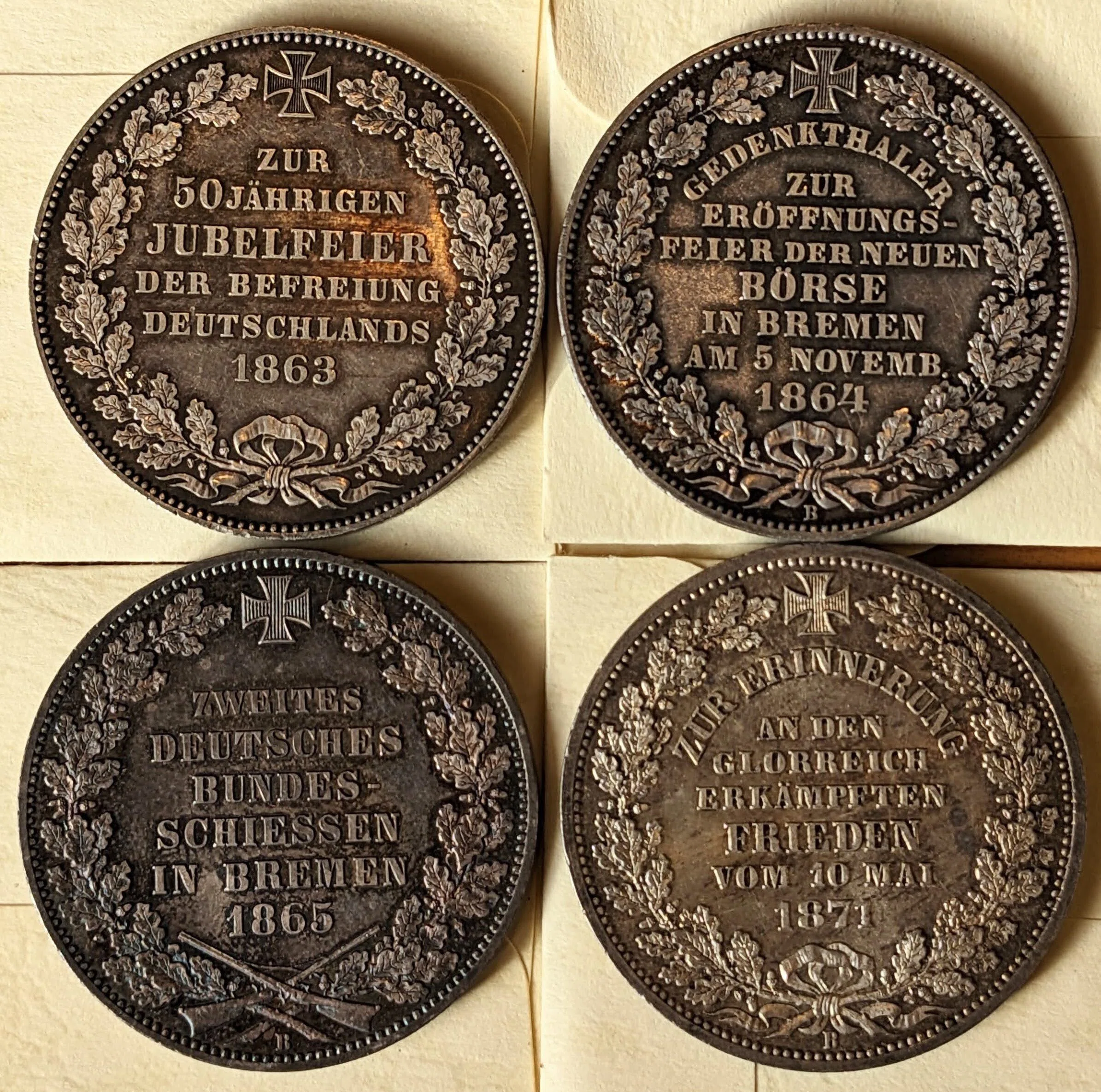 ブレーメン 1ターラー銀貨 (Bremen Ein Thaler Gold)｜オーライズドコイン