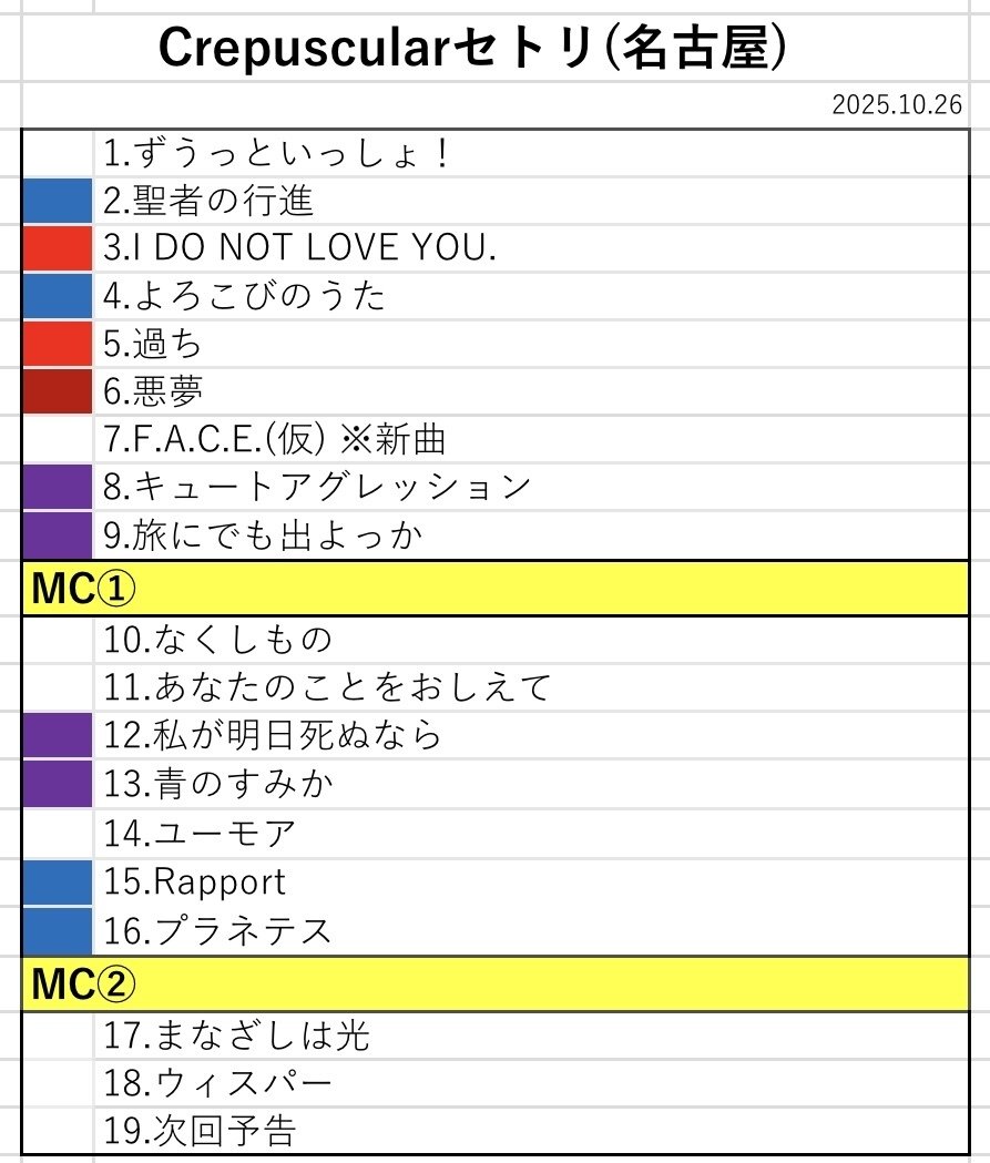 2025.10.24 キタニタツヤ One Man Hall Tour 2025 