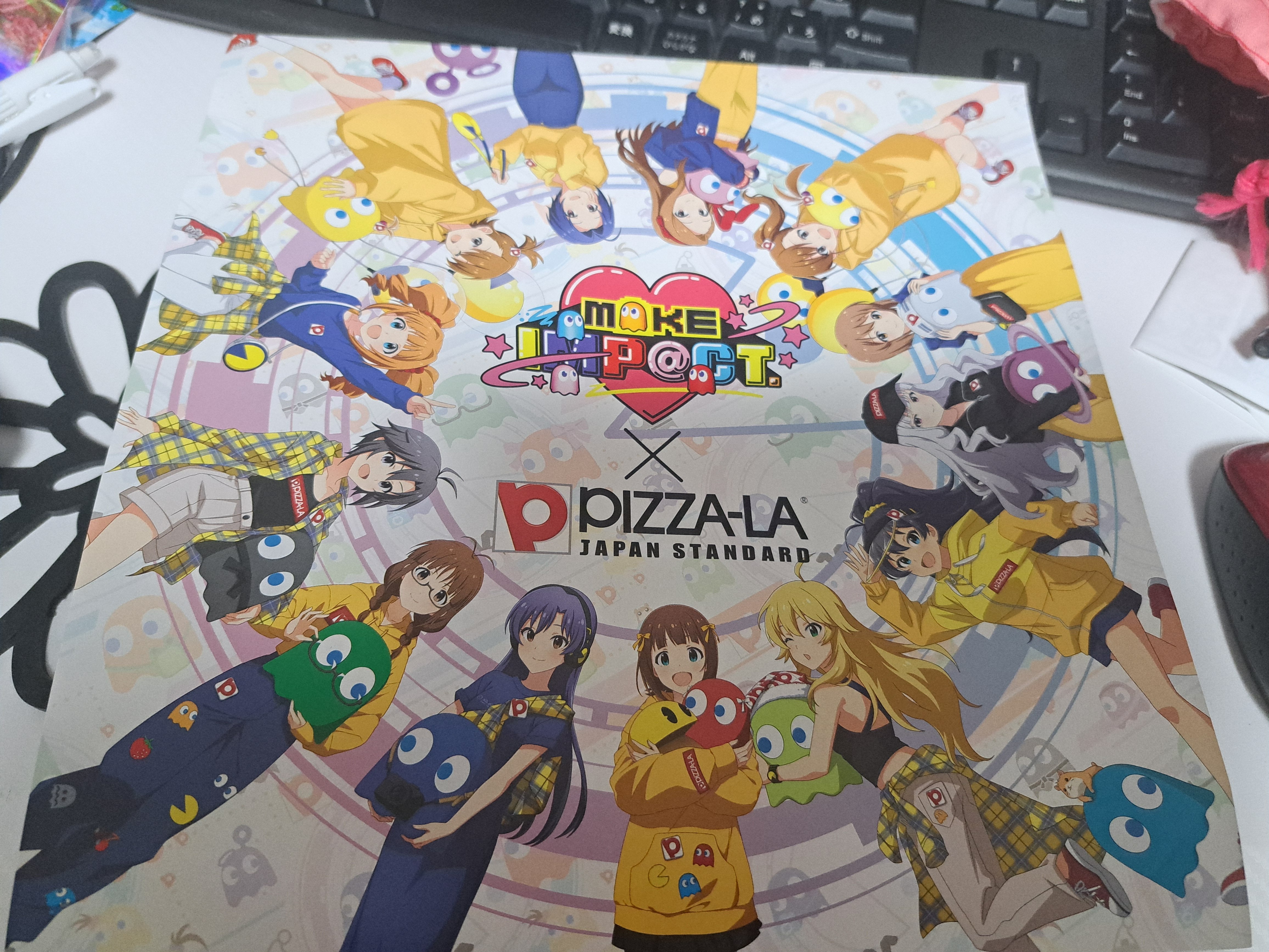 食】パックマン×アイドルマスター×ピザーラ｜ジロ頭巾