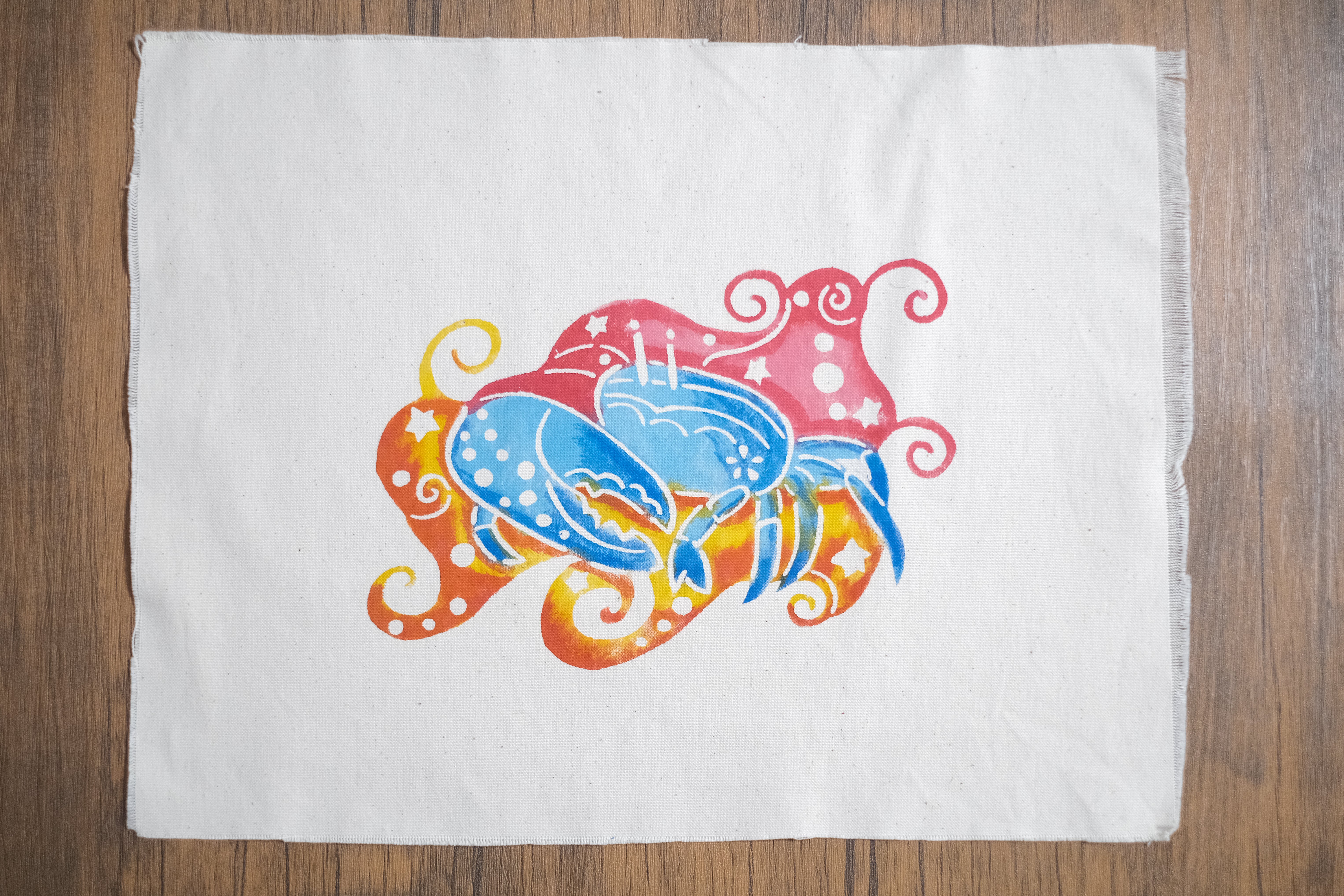 沖縄の伝統工芸 紅型染めをしてみた！｜毎日note/珈琲とFUJIFILMと沖縄