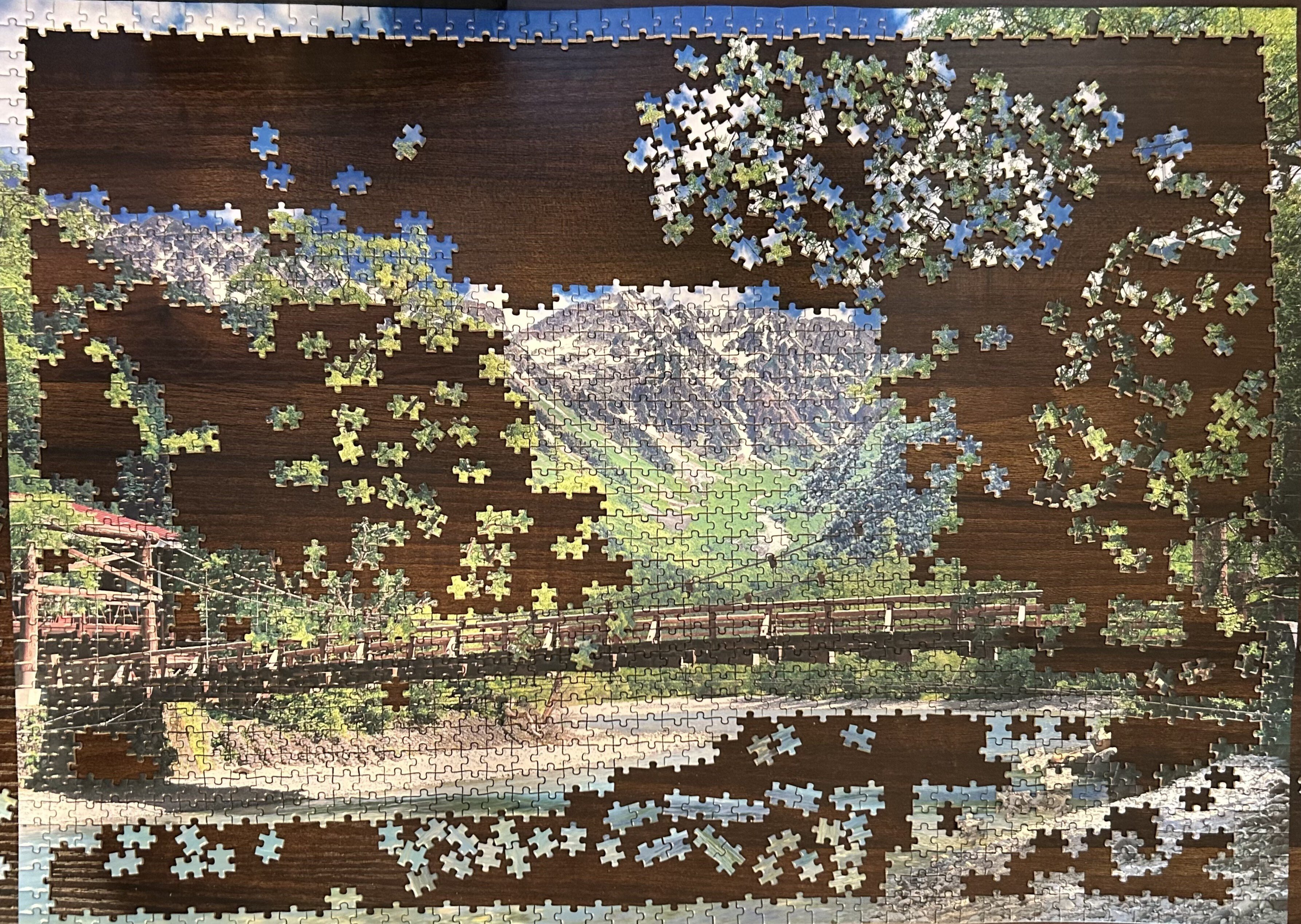 2000ピースパズルに50時間かかった｜ひょん