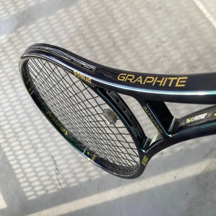 Wilson PROSTAFF97RF v10 G2 サービスガット張り上げ コーチにガットを張り替えてもらった｜Saki | Handwritten