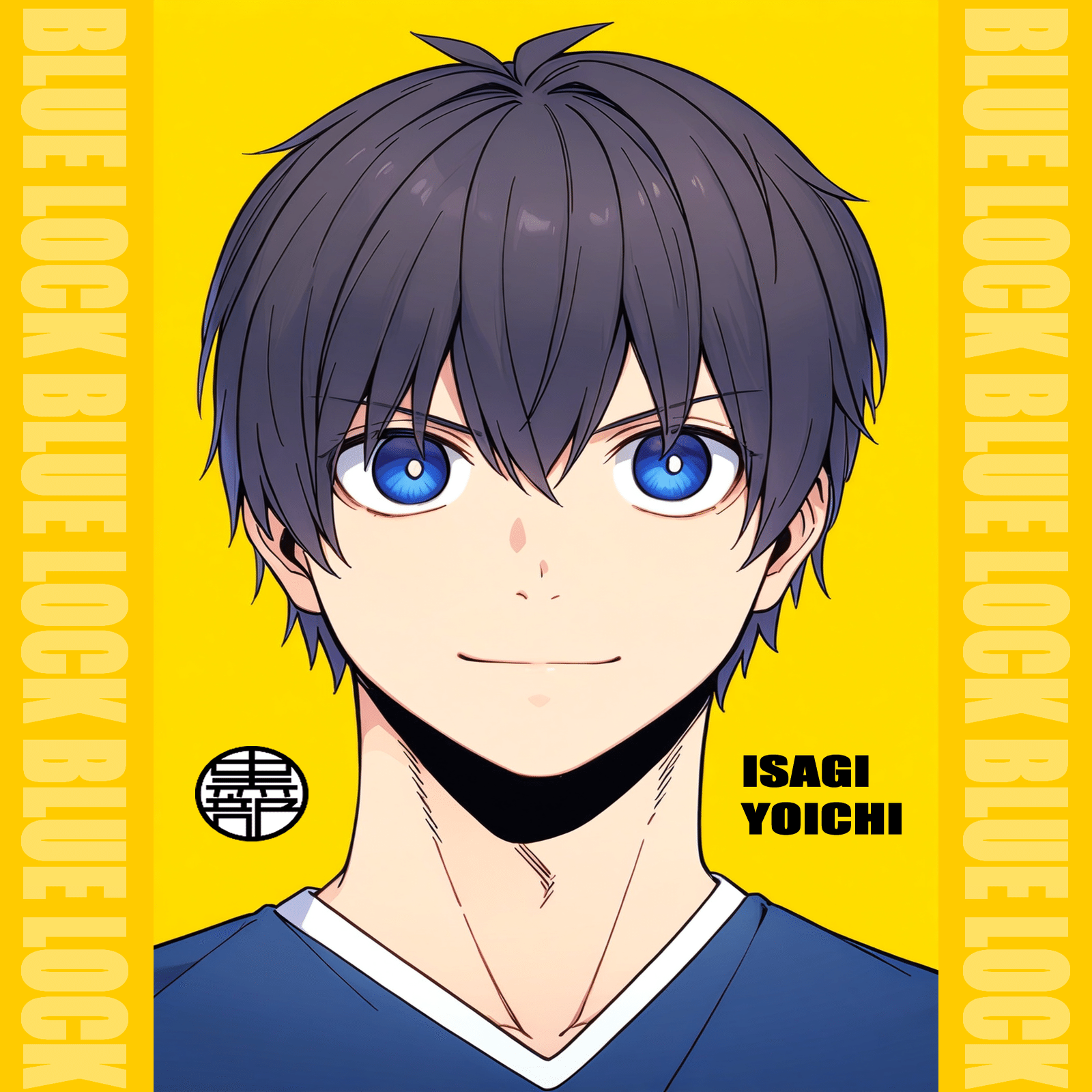 ブルーロック】潔 世一/蜂楽 廻 【イラスト】｜黒部@FANART