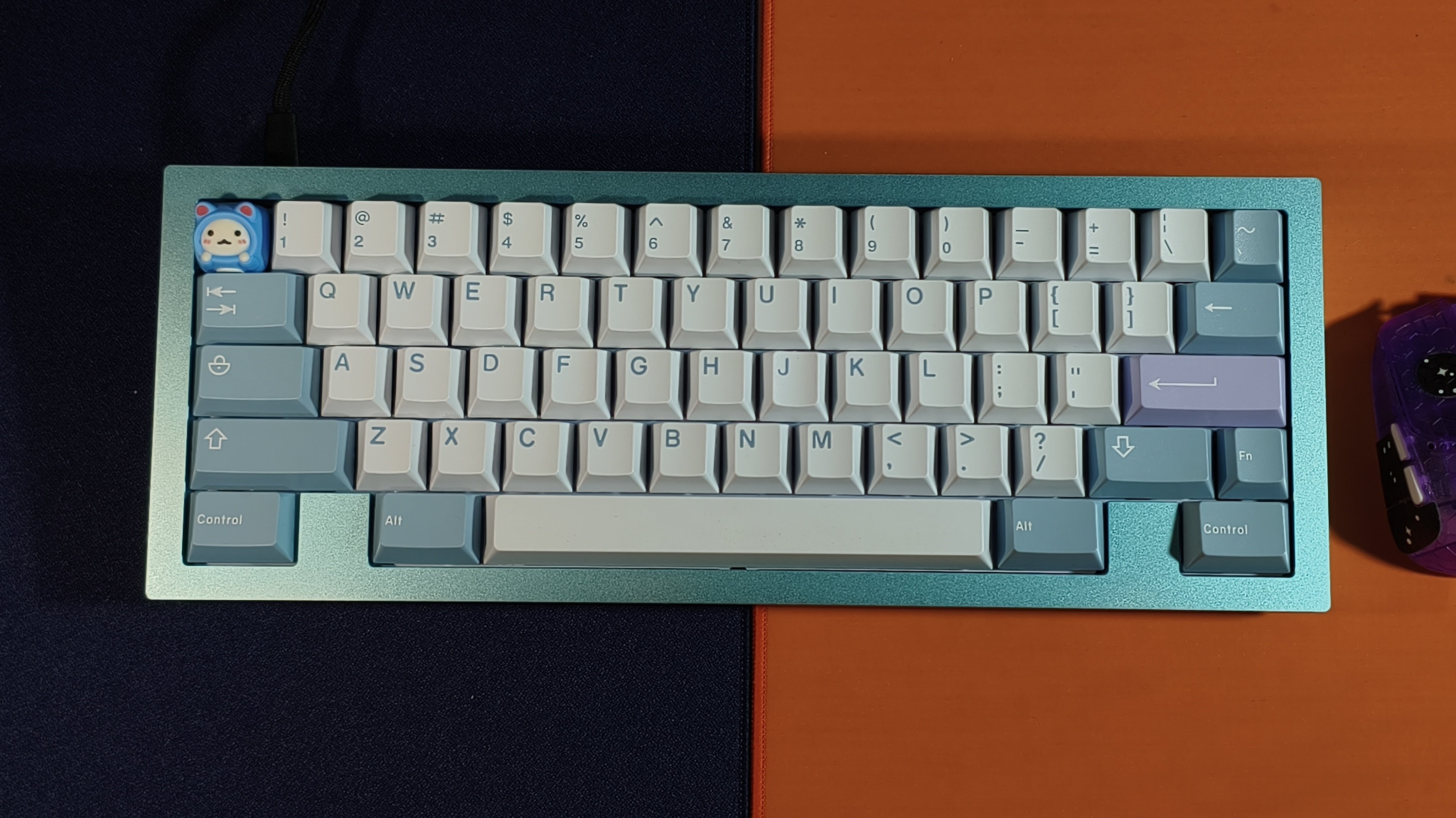 Brutal v1 60％をガスケットマウント化する｜FooN