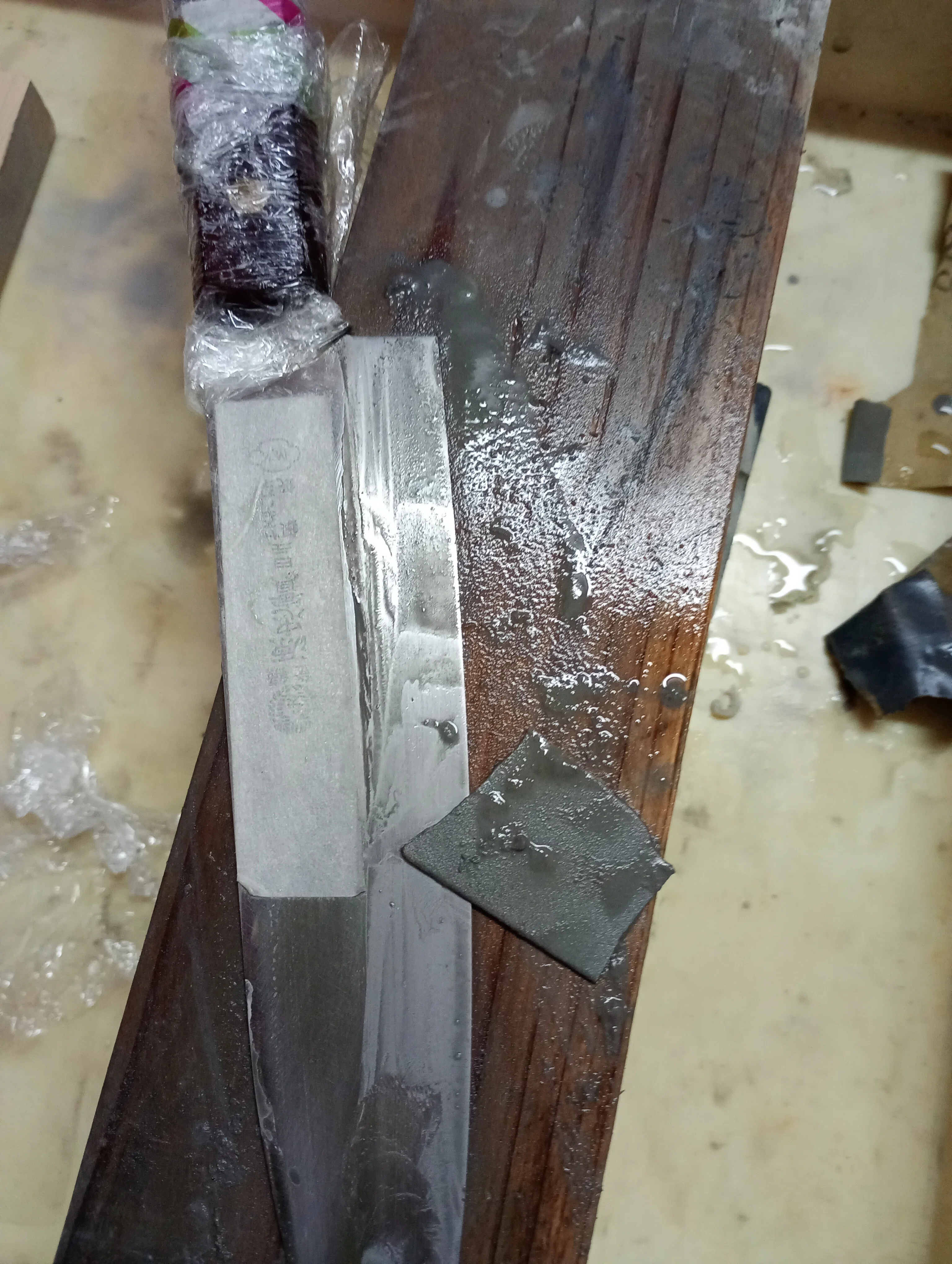 Hitachi Gingami Minamoto no Chujitsu Knife Regrinding｜はっさ
