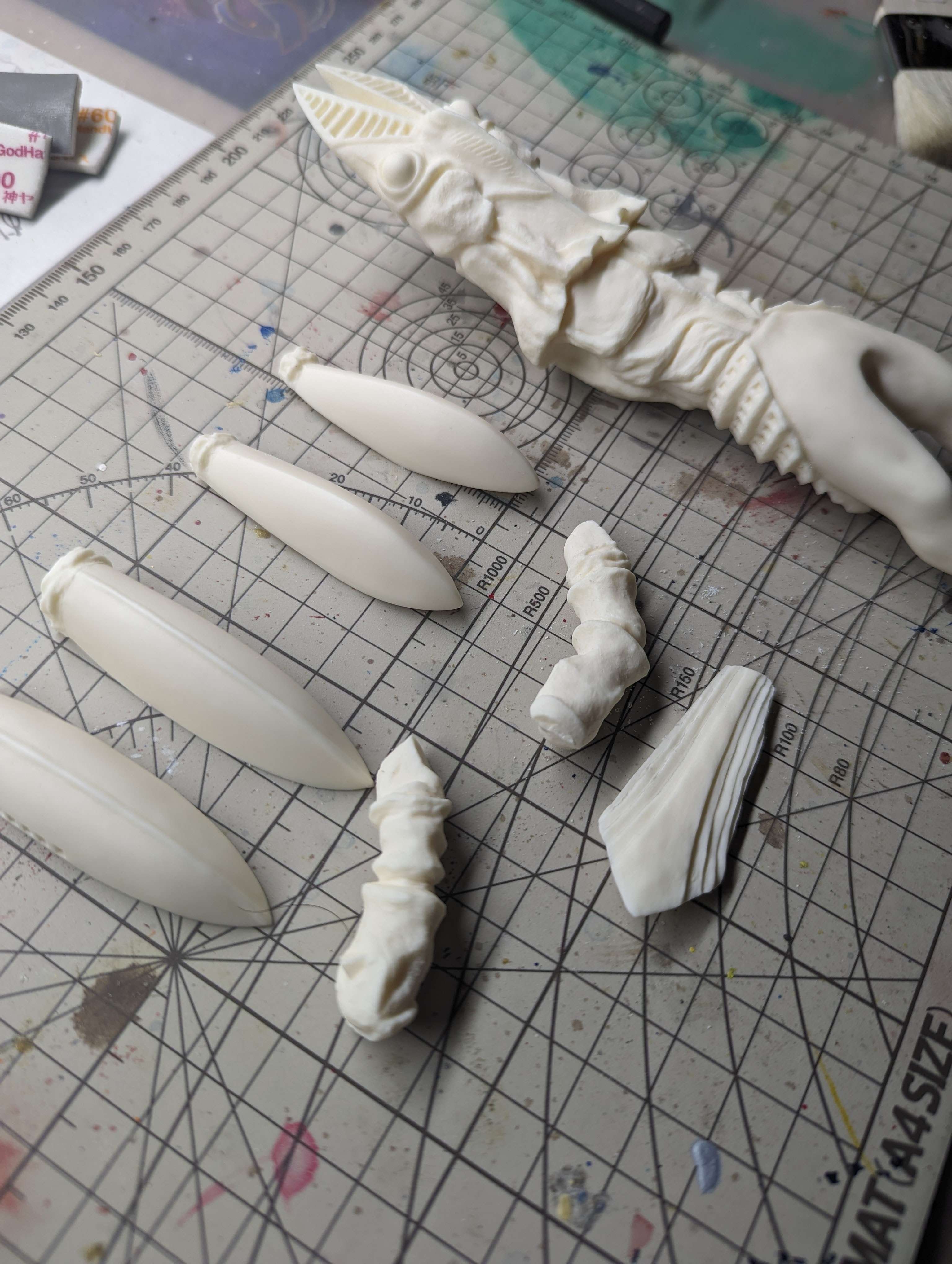 ガレージキット】バルタン星人二代目製作 原型:こんたさん 2024.03｜Ares