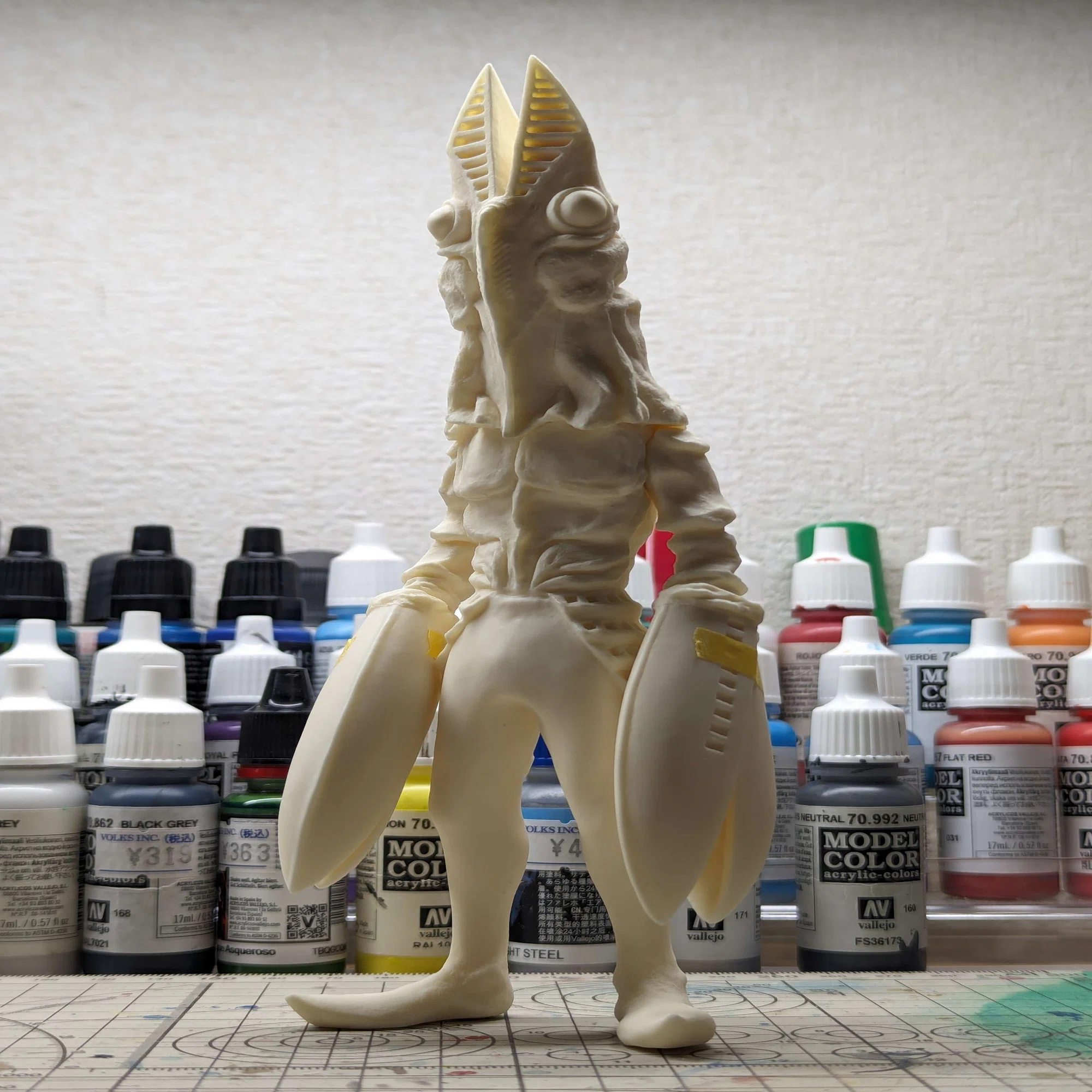 ガレージキット】バルタン星人二代目製作 原型:こんたさん 2024.03｜Ares