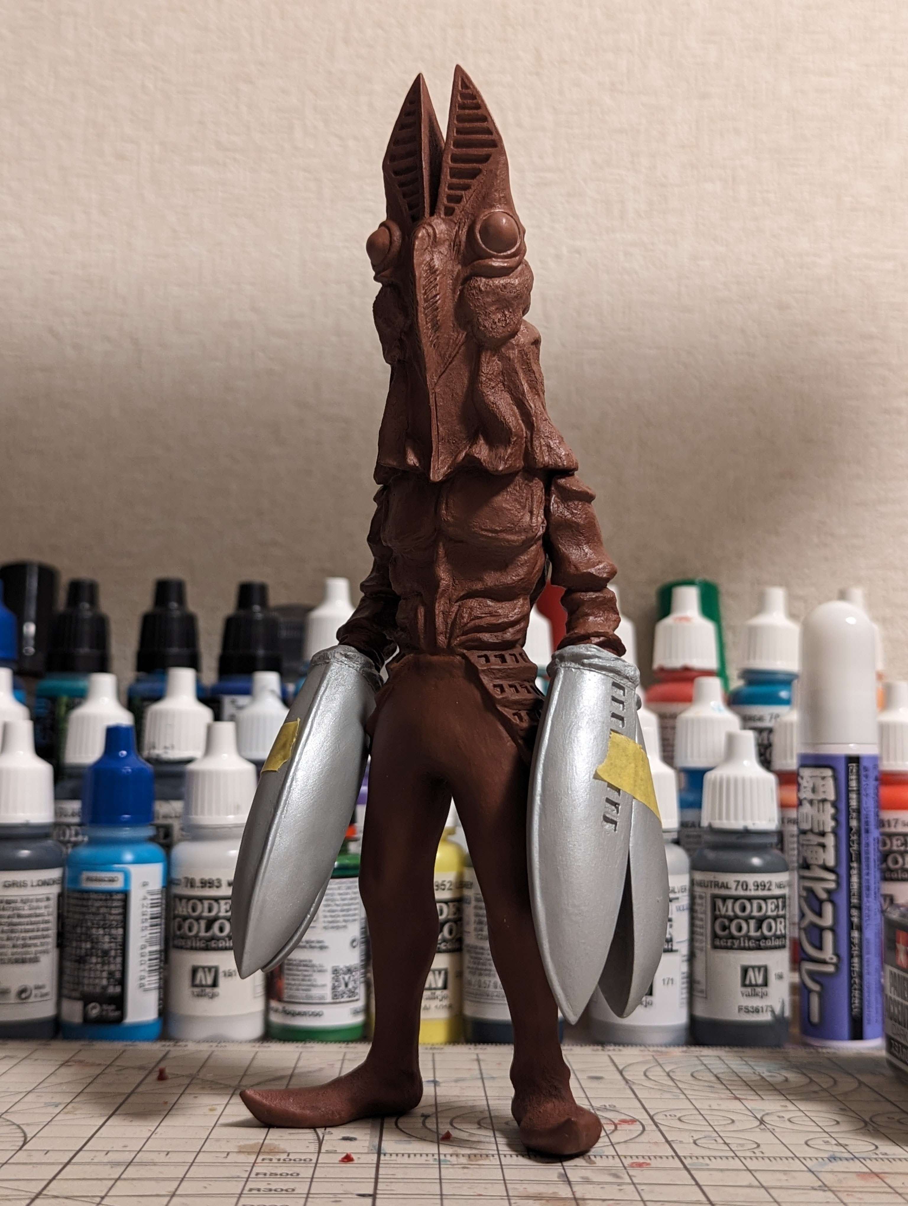 クロスワークス社製　バルタン星人　ガレージキット クロスワークス社製 バルタン星人 ガレージキット - メルカリ